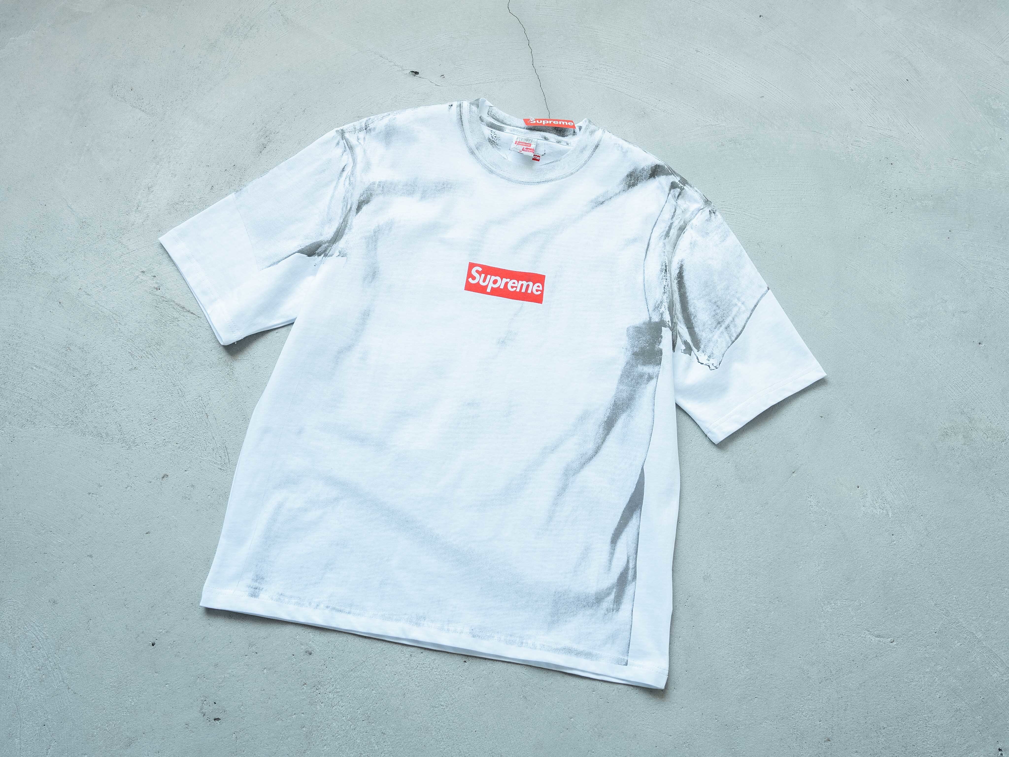 1to1reps T-Shirts fashion reps product 白色方块基础短袖T恤-破 528117