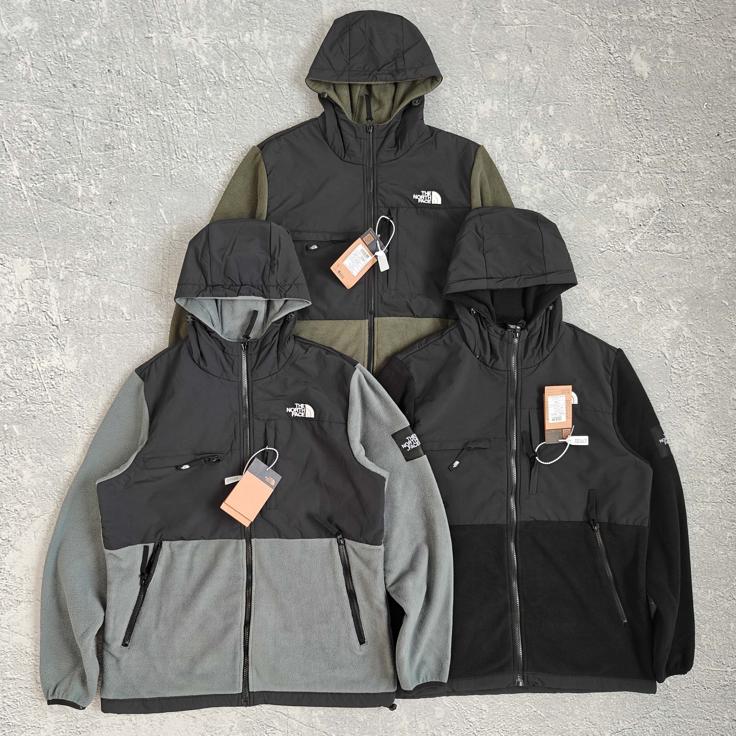 1to1reps Jackets fashion reps product 三色连帽抓绒夹克外套-背 528899