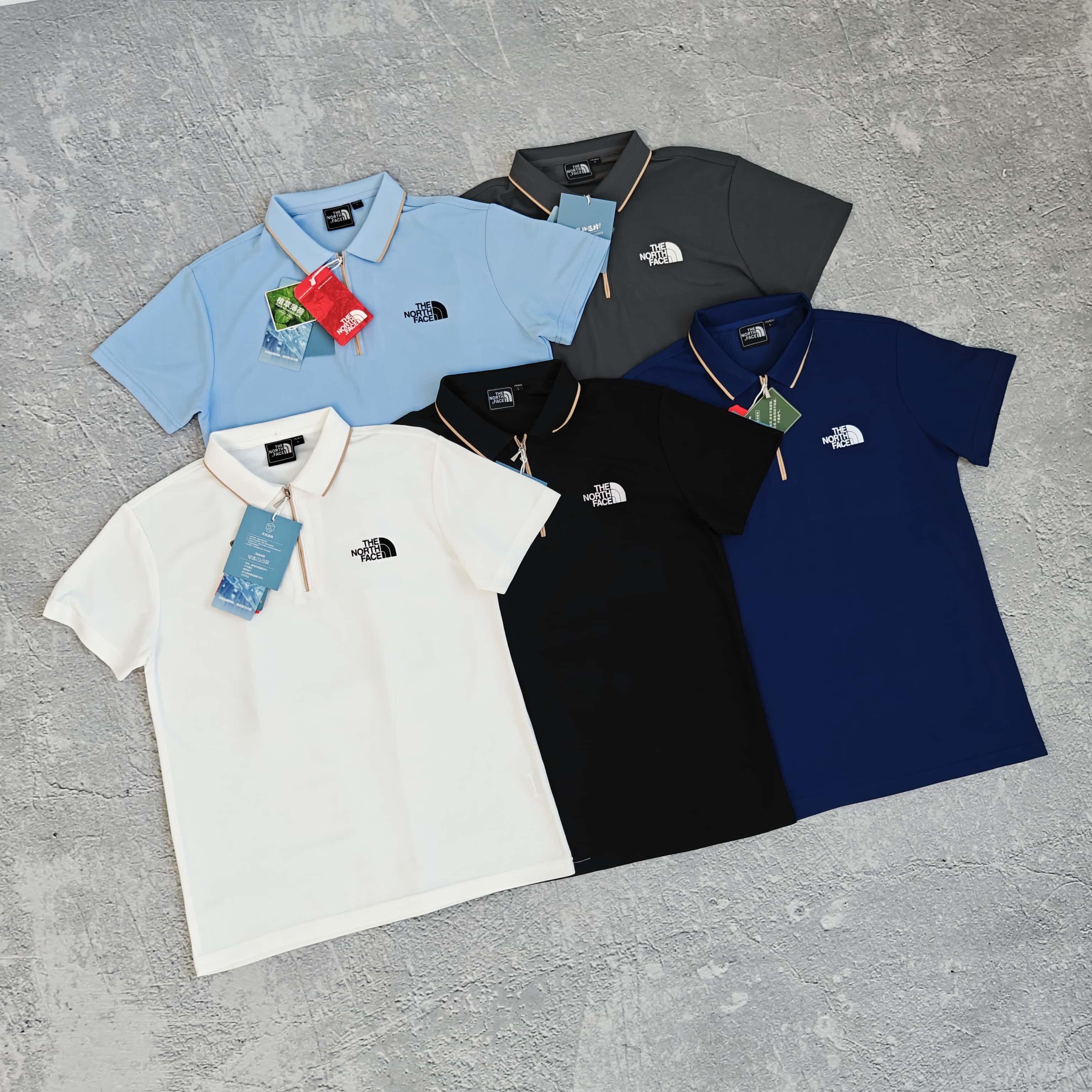 1to1reps T-Shirts fashion reps product 五色胸前小标半拉链PLO短袖T恤 - 背