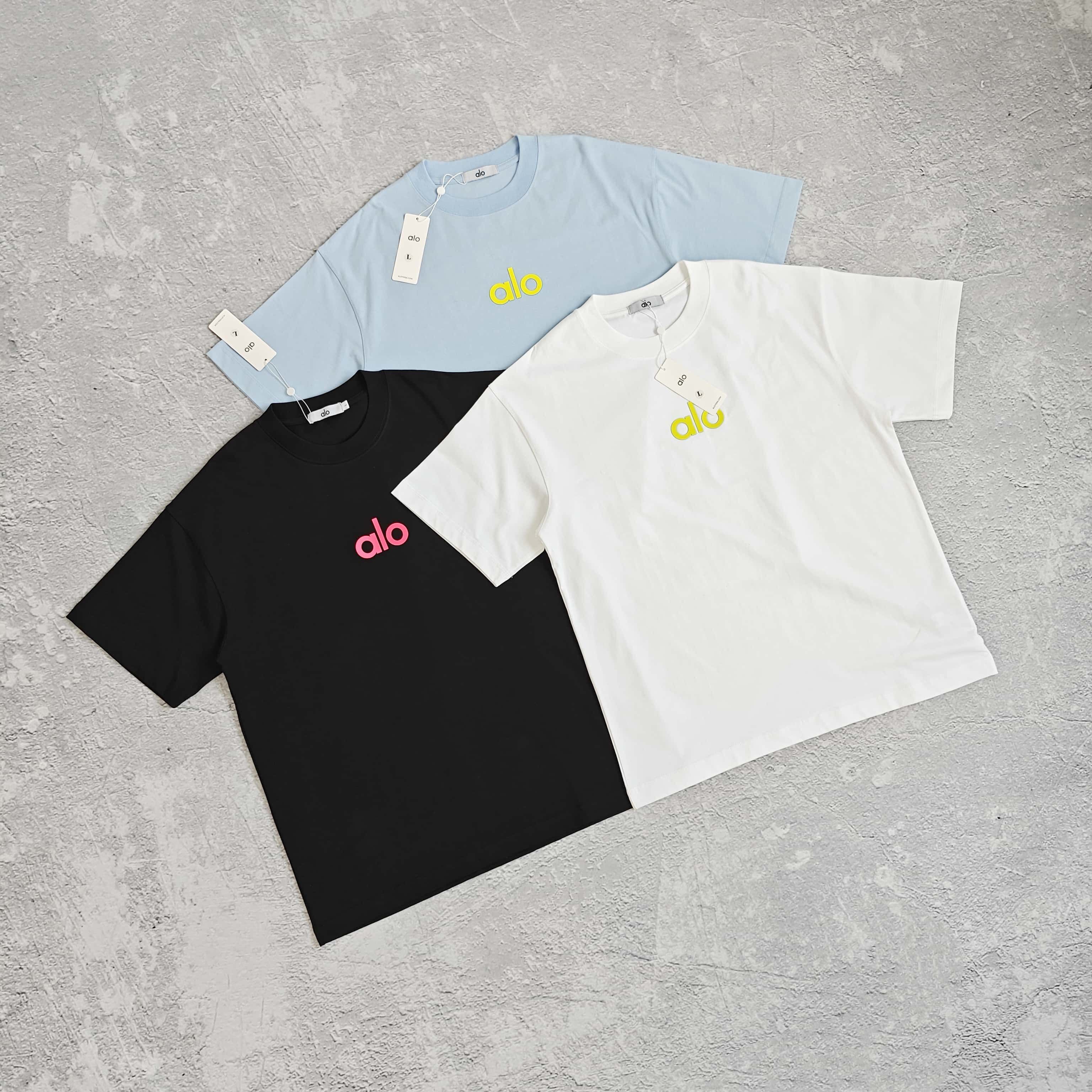 1to1reps T-Shirts fashion reps product 三色胸前字母印花短袖T恤 - 啊 528
