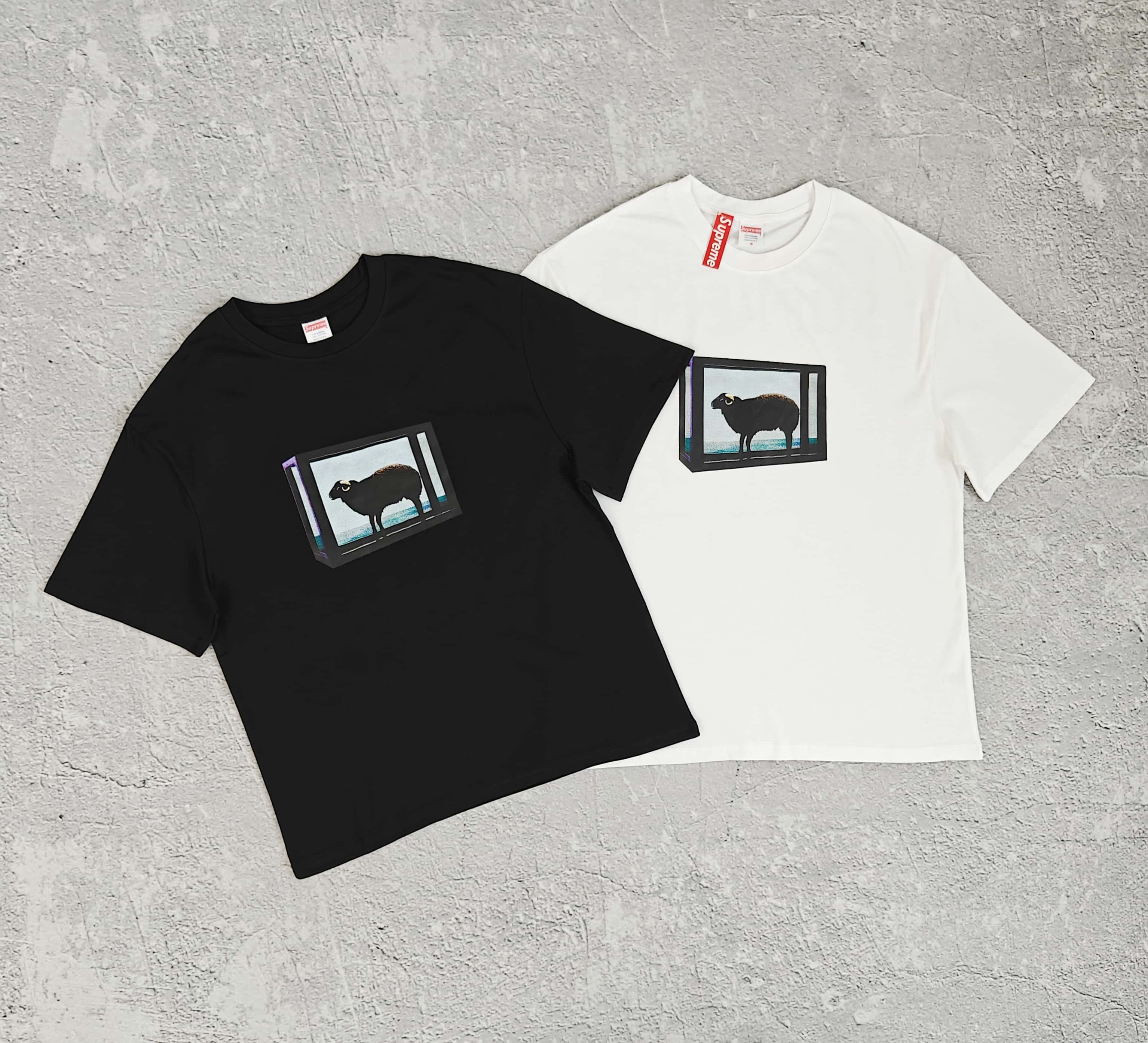 1to1reps T-Shirts fashion reps product 两色前后印花短袖T恤 - 瑞 52880