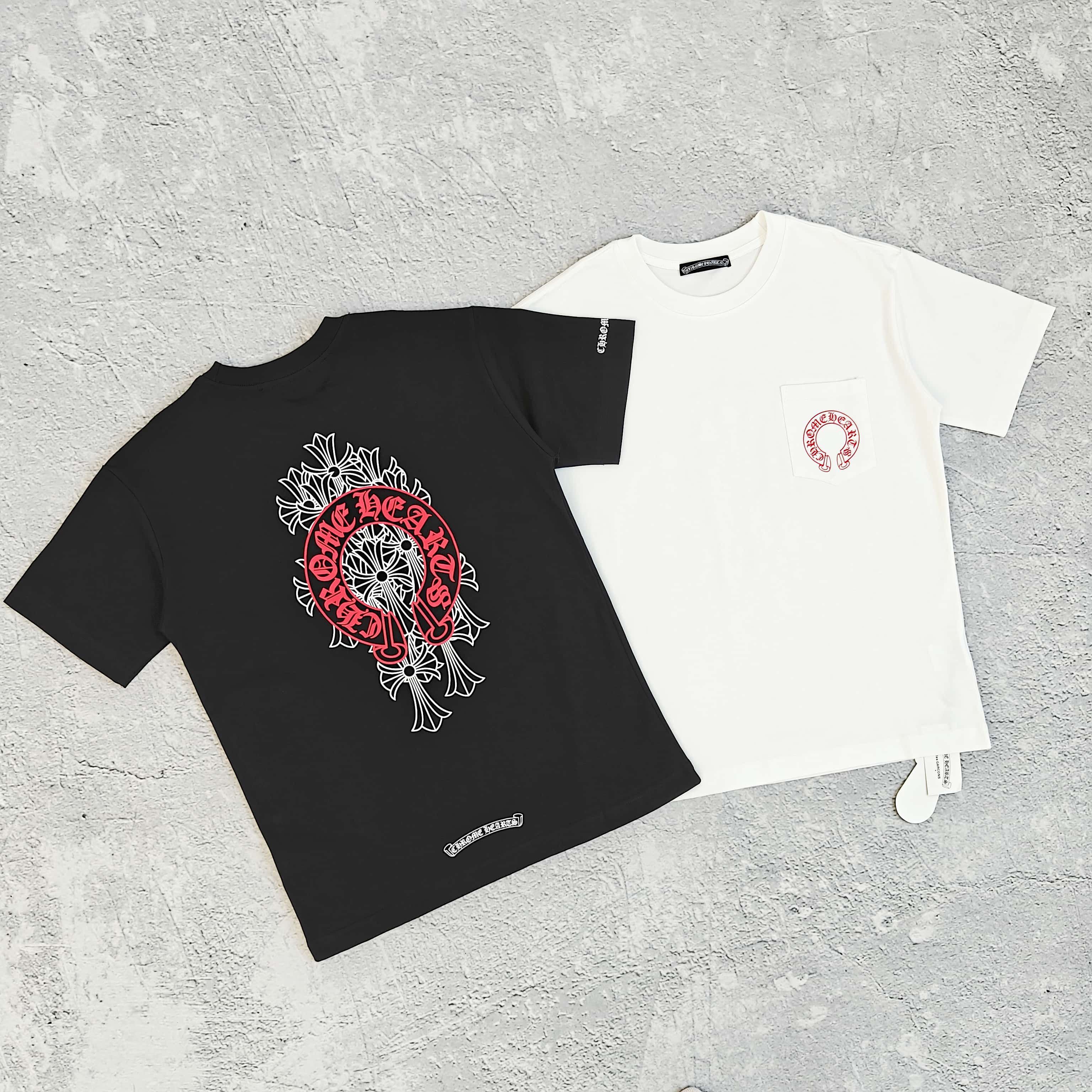1to1reps T-Shirts fashion reps product 两色红黑印花短袖T恤 - 克 52866