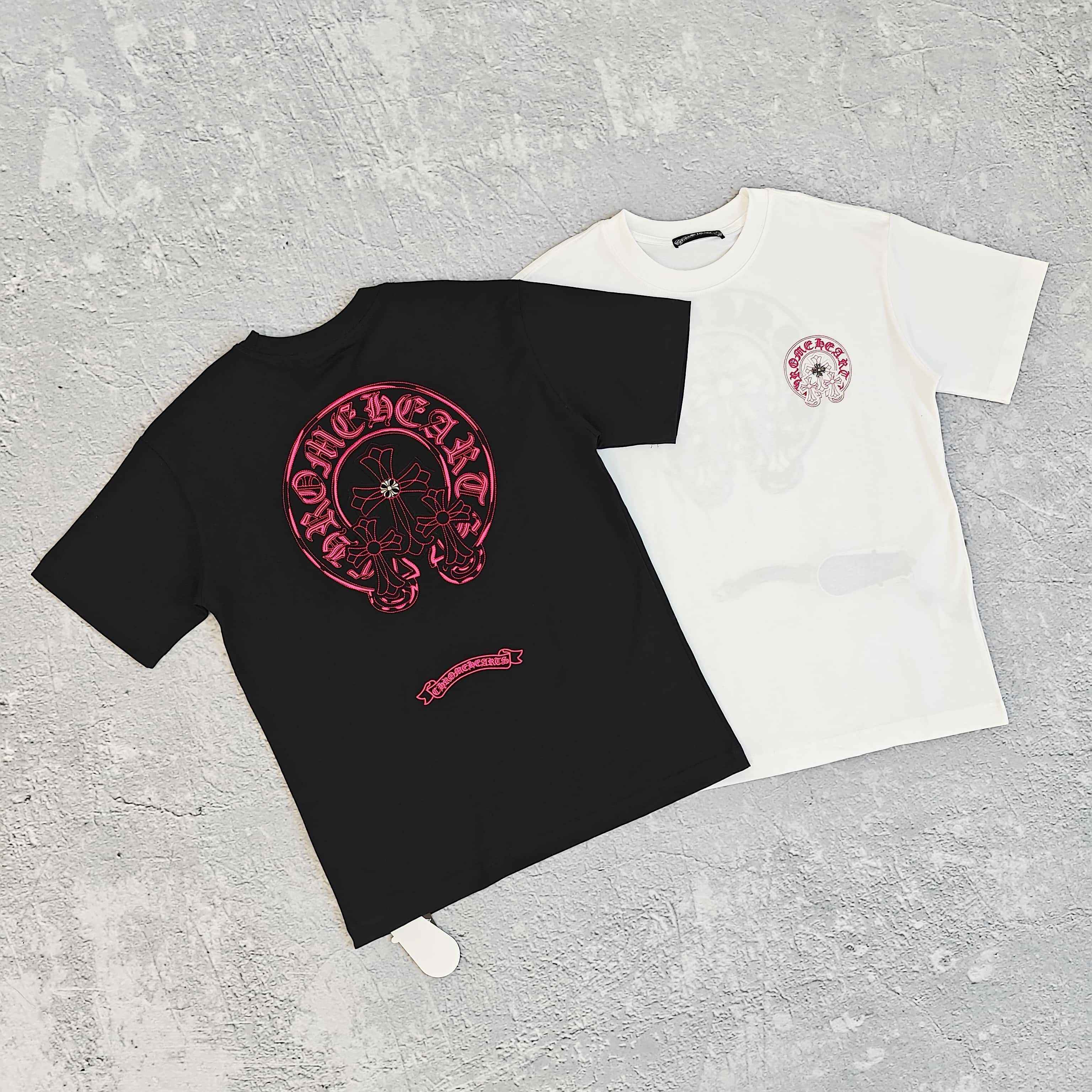 1to1reps T-Shirts fashion reps product 两色粉色印花短袖T恤 - 克 52866