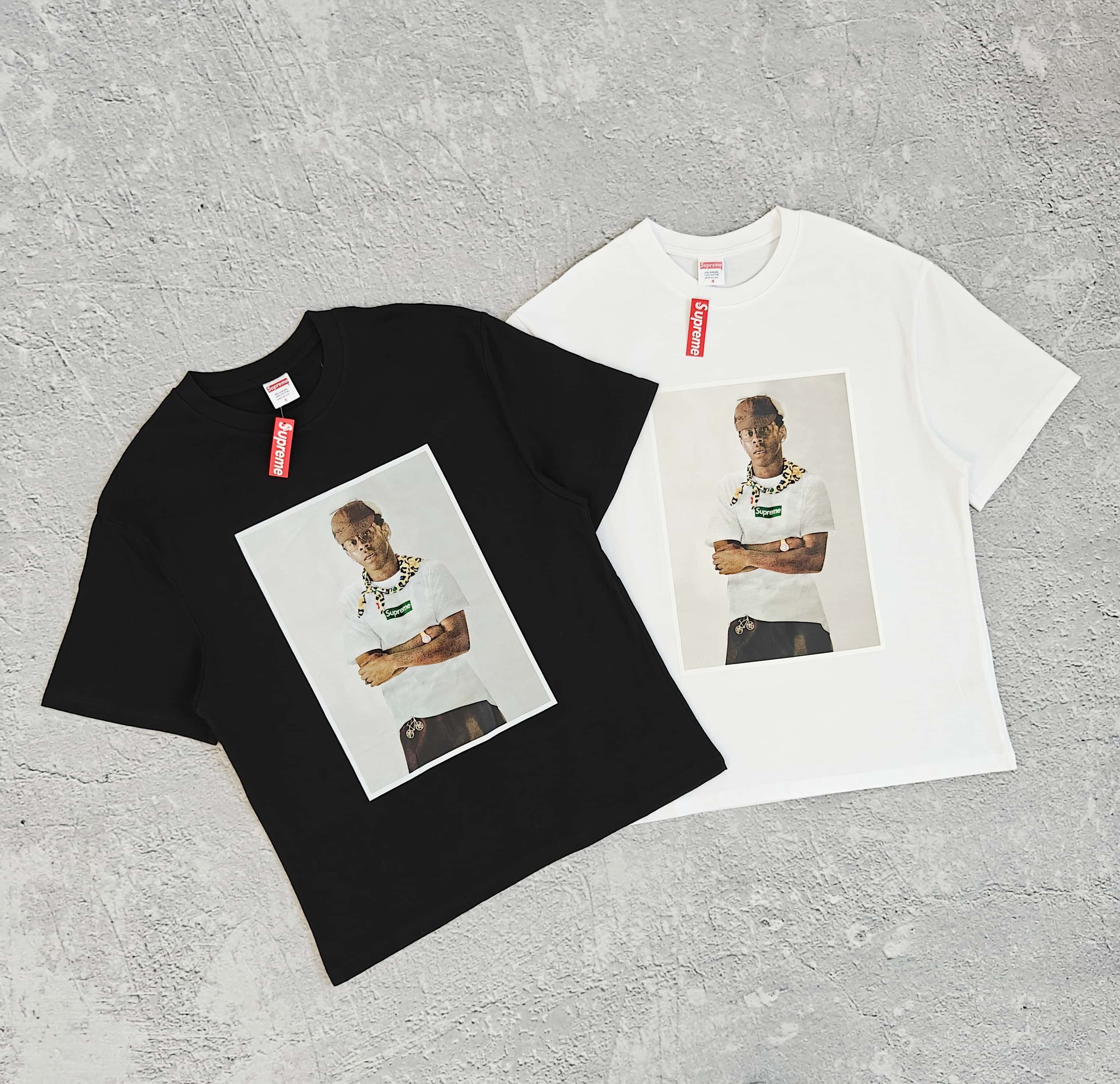 1to1reps T-Shirts fashion reps product 两色人物印花短袖T恤 - 瑞 52864