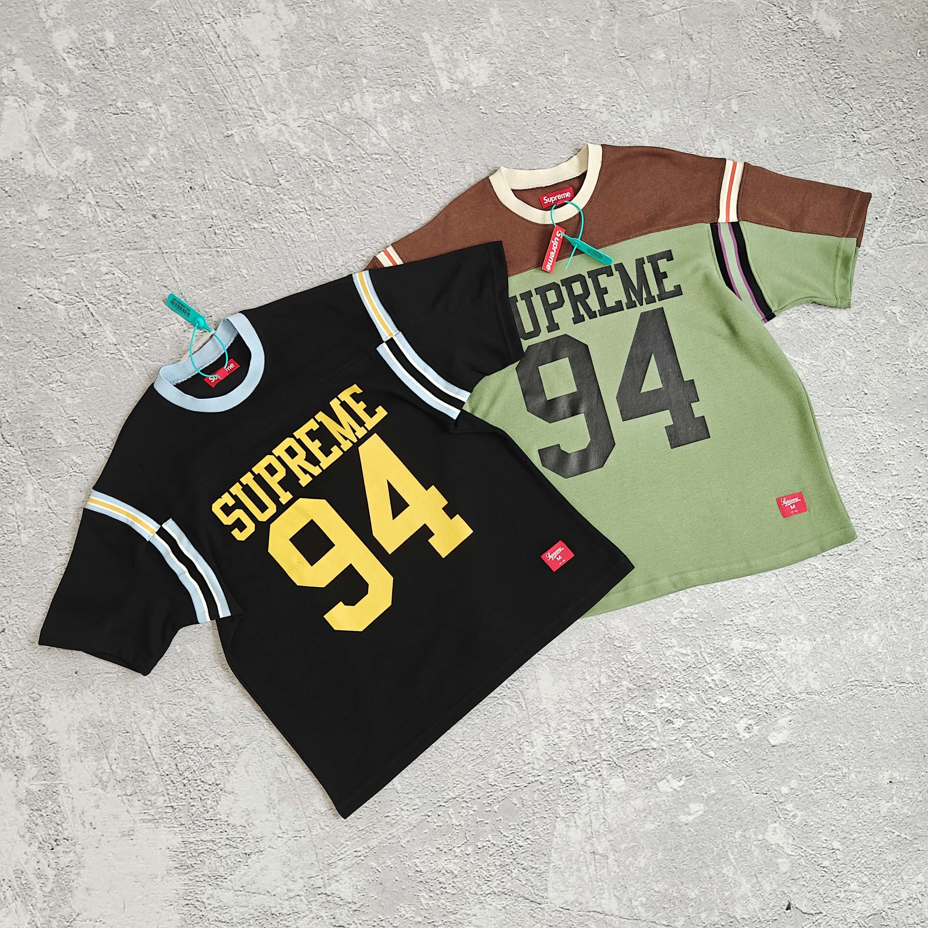 1to1reps T-Shirts fashion reps product 两色拼接图案罗纹圆领短袖T恤- 瑞 52