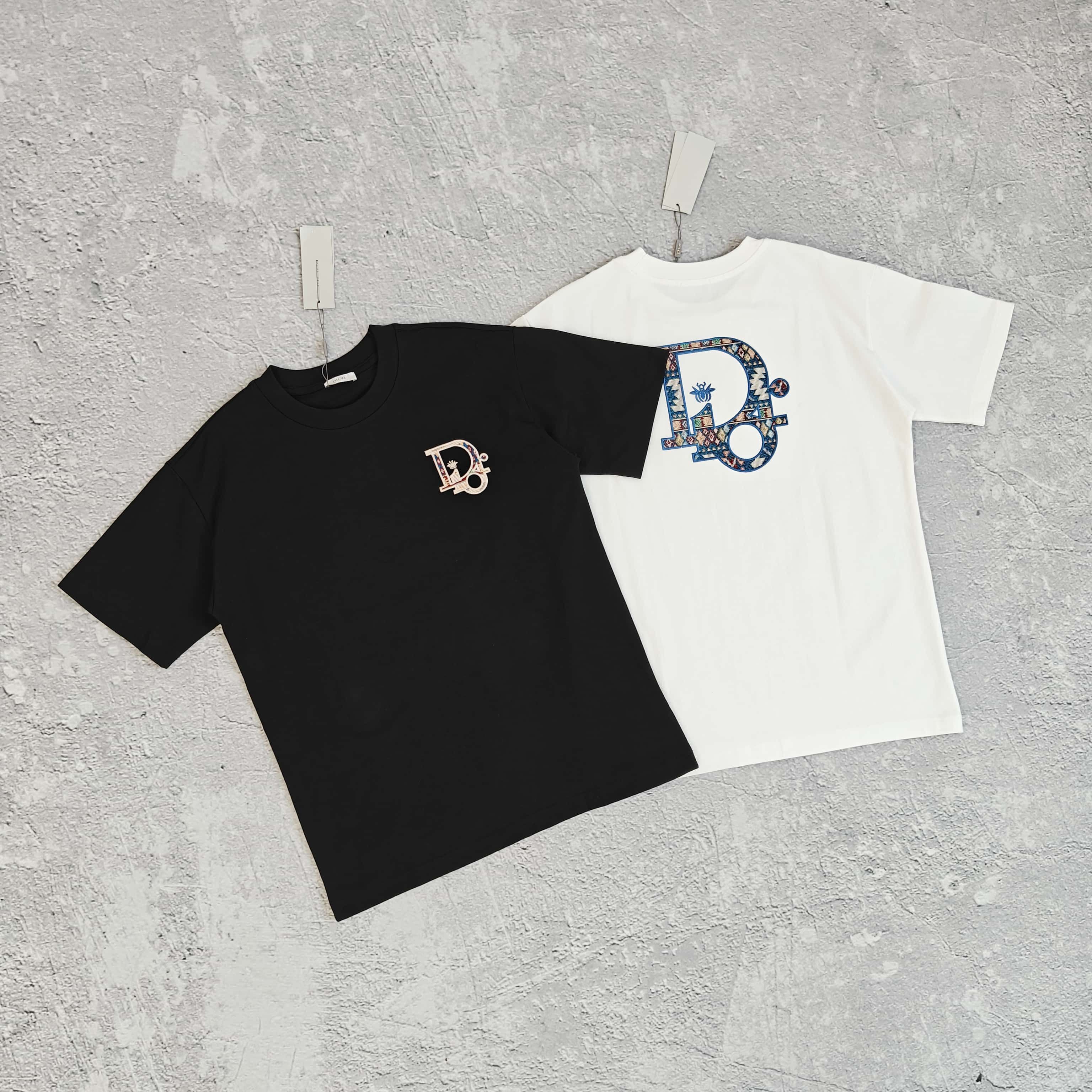 1to1reps T-Shirts fashion reps product 两色满印字母短袖T恤 - 滴 52862