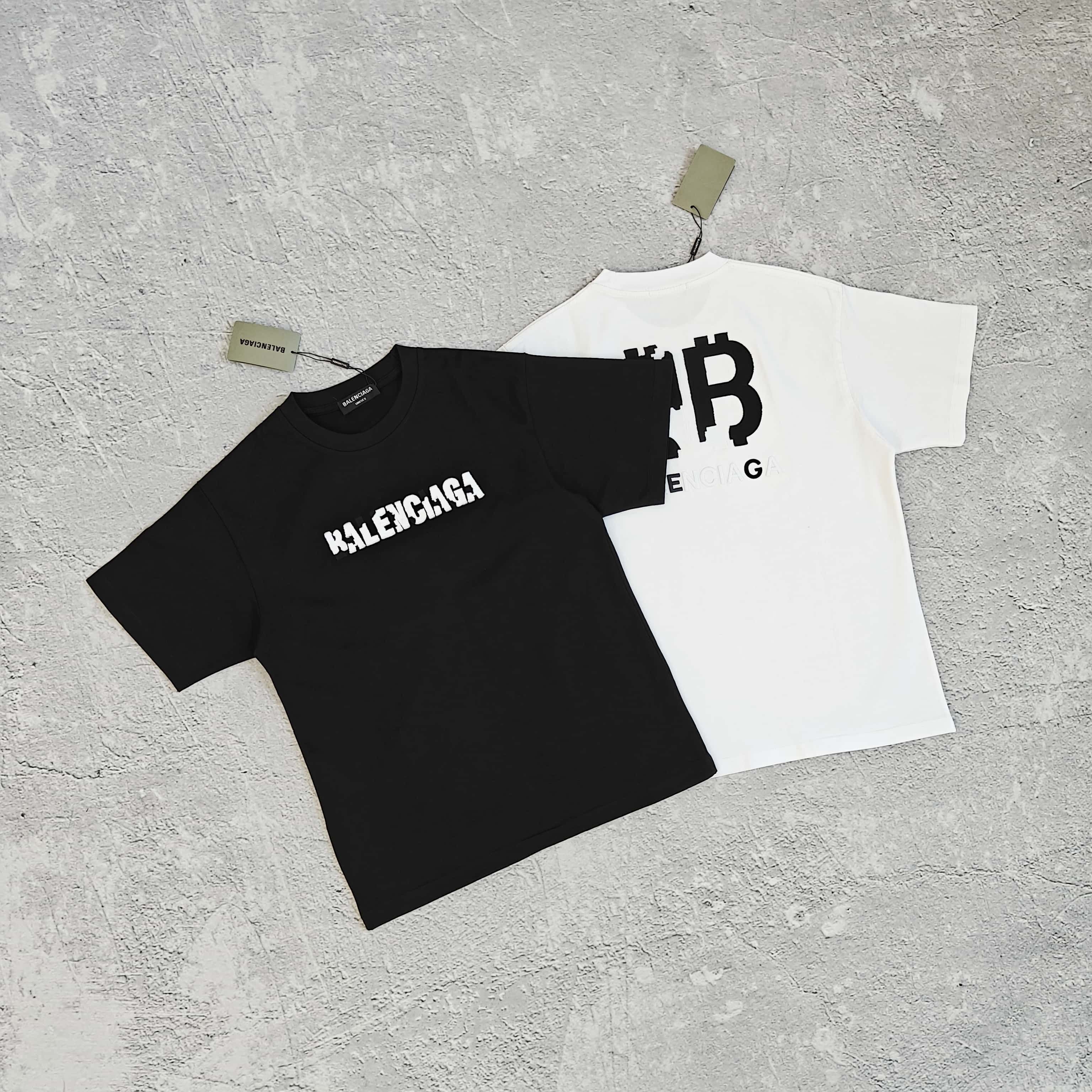 1to1reps T-Shirts fashion reps product 两色涂鸦印花短袖T恤 - 离 52867