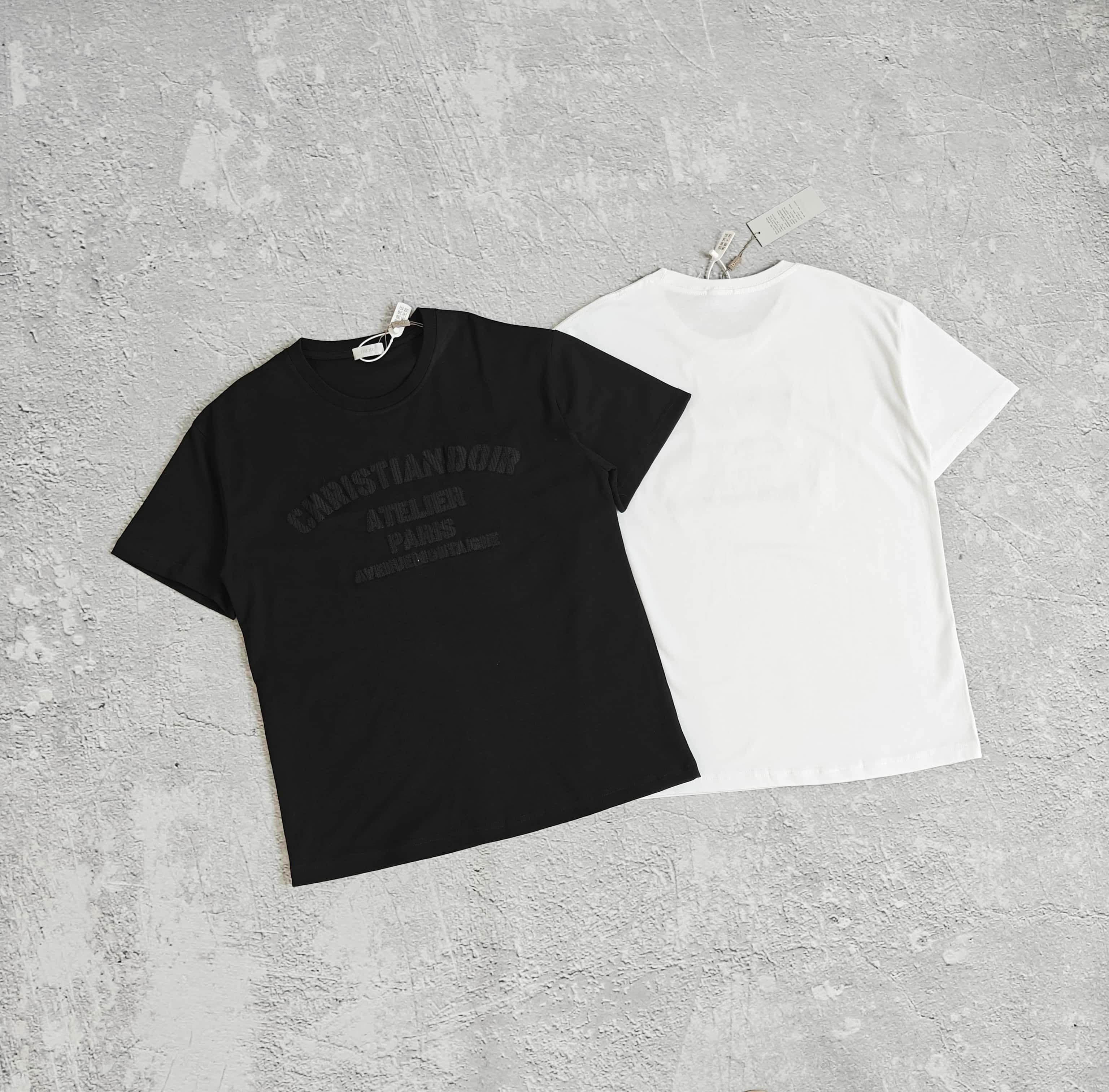 1to1reps T-Shirts fashion reps product 两色刺绣短袖T恤 - 西 528511 