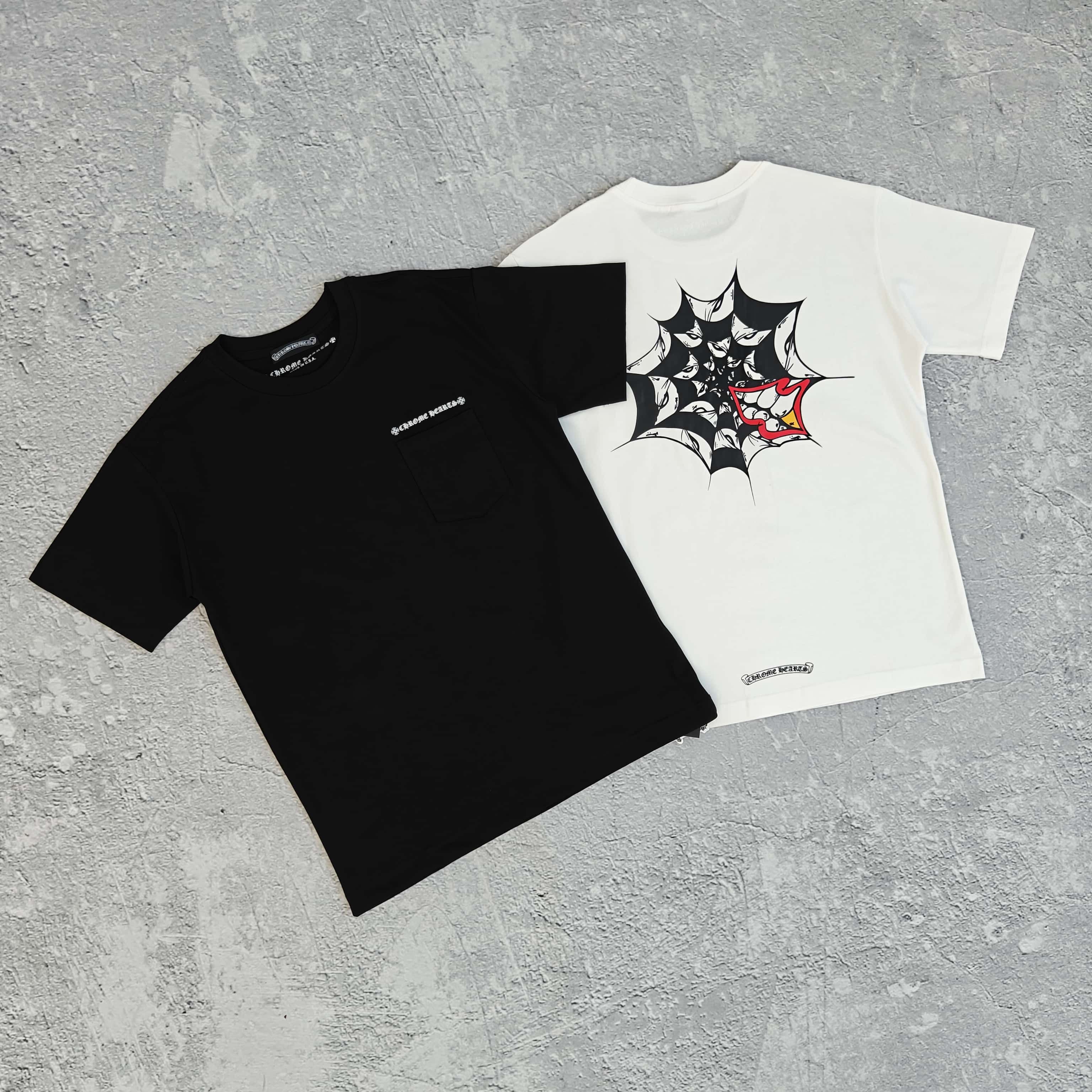 1to1reps T-Shirts fashion reps product 两色背后蜘蛛印花短袖T恤 - 克 528