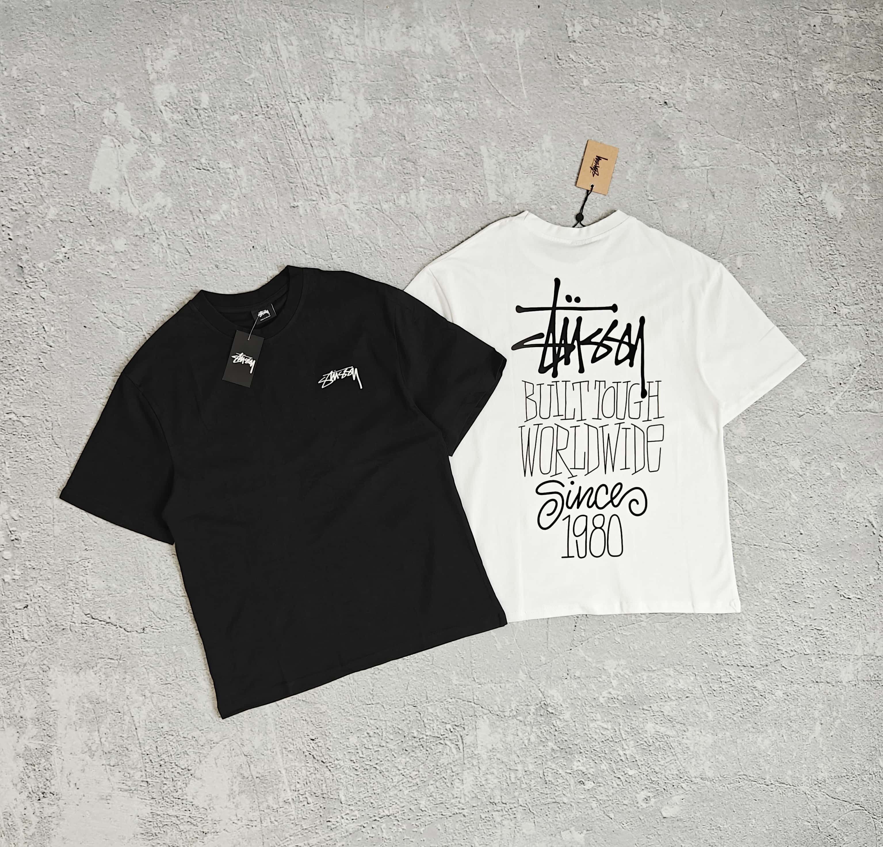 1to1reps T-Shirts fashion reps product 两色背后印花短袖T恤 - 西 52849