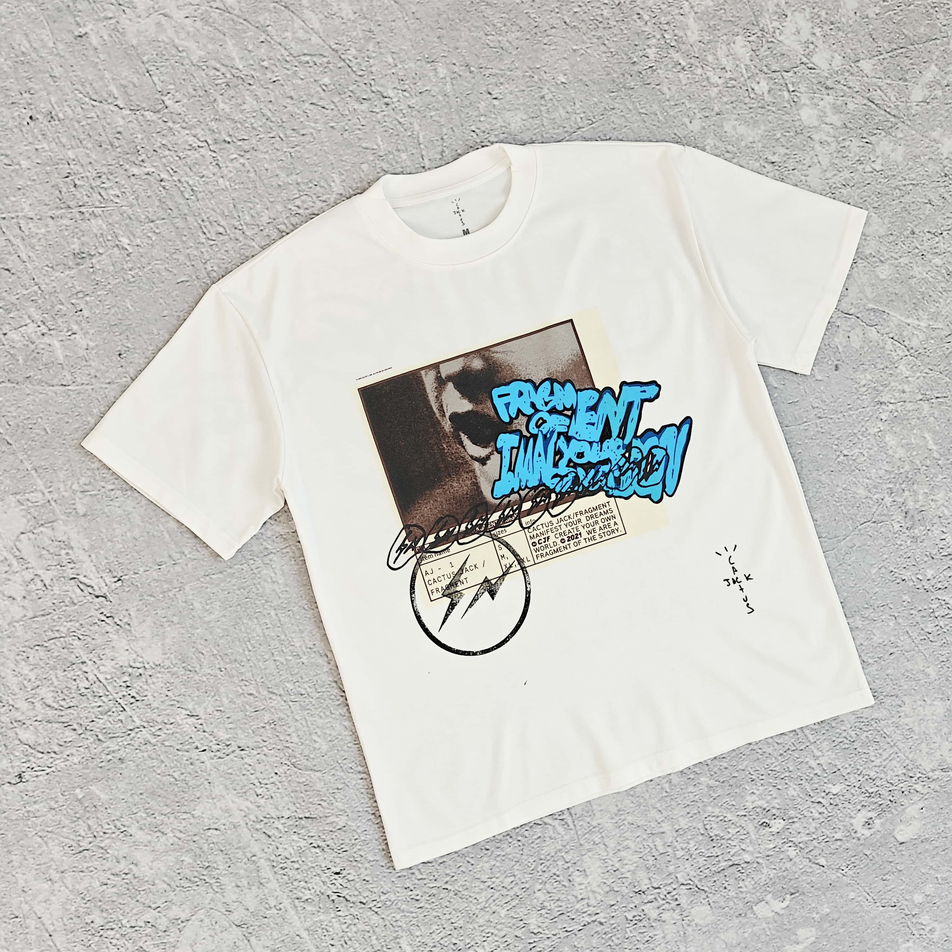 1to1reps T-Shirts fashion reps product 白色字母印花短袖T恤 - 踹 52834