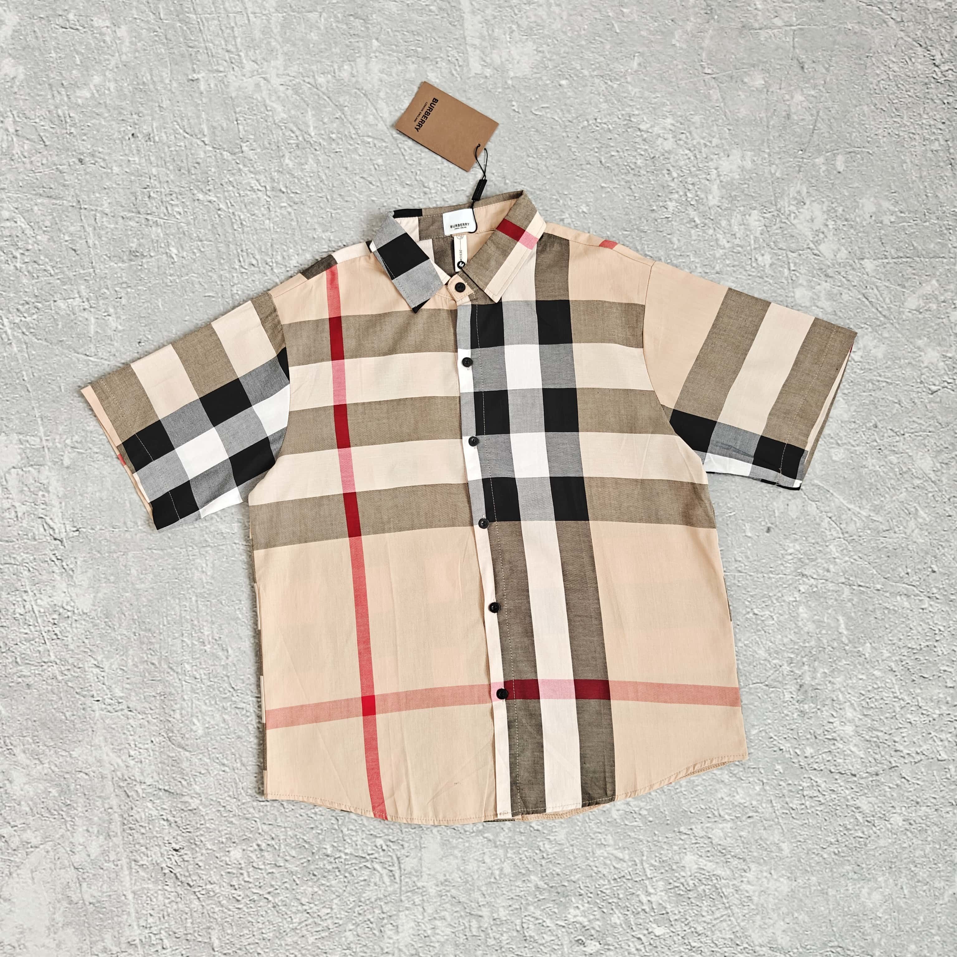 1to1reps T-Shirts fashion reps product 格子衬衫短袖 - 巴 528749（YF