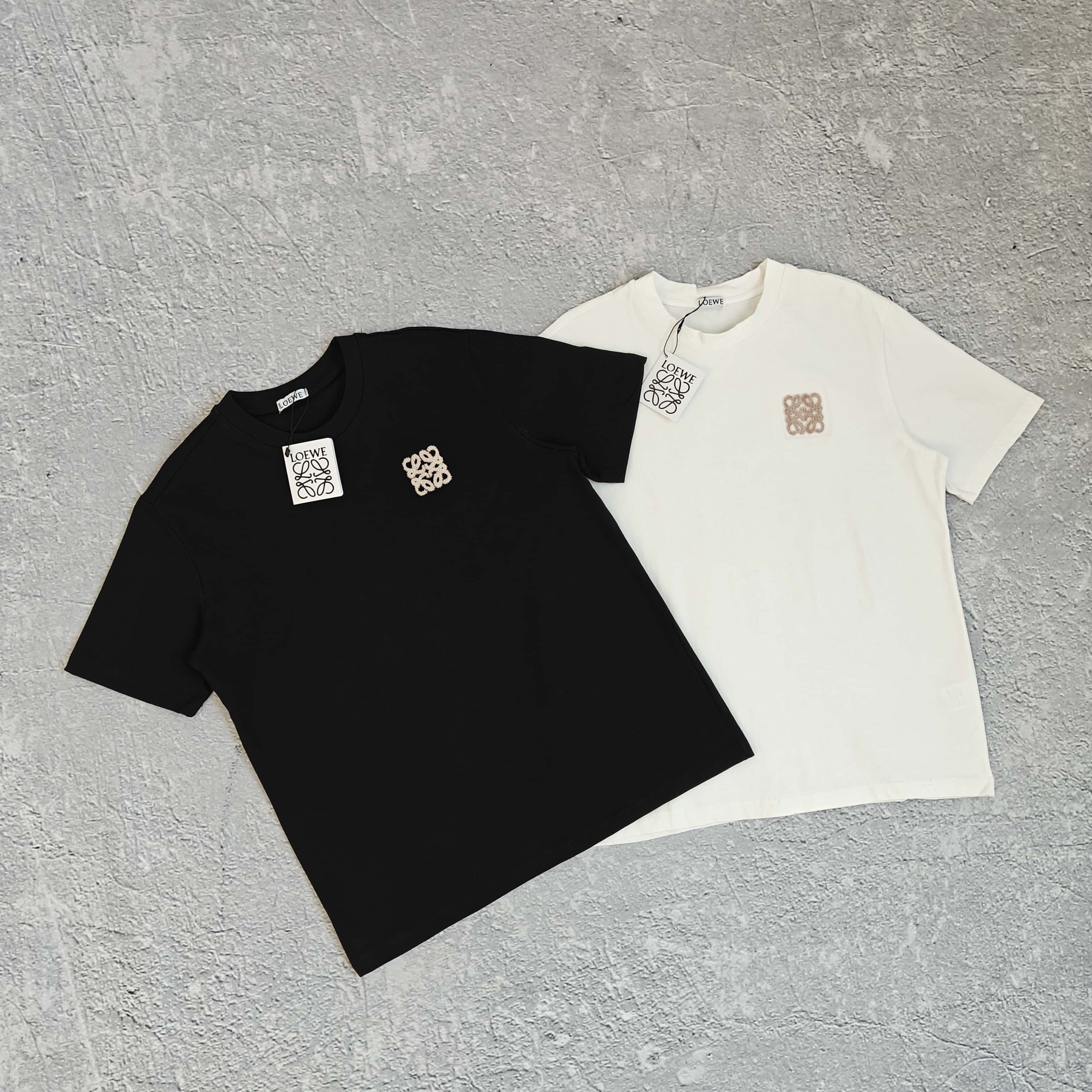 1to1reps T-Shirts fashion reps product 黑白牙刷绣短袖T恤-落 528204