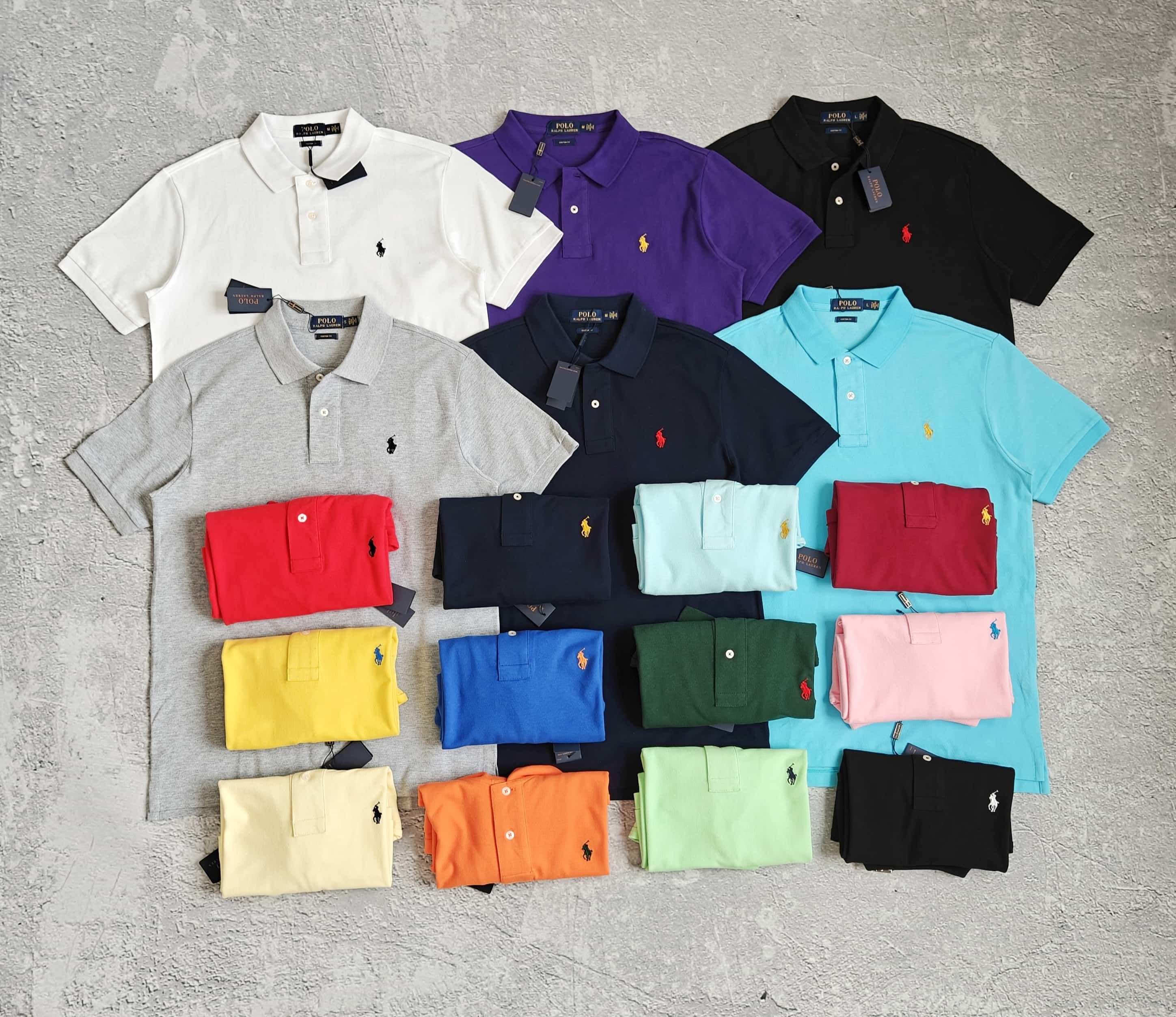 1to1reps T-Shirts fashion reps product 18色小标翻领短袖T恤-拉 528196
