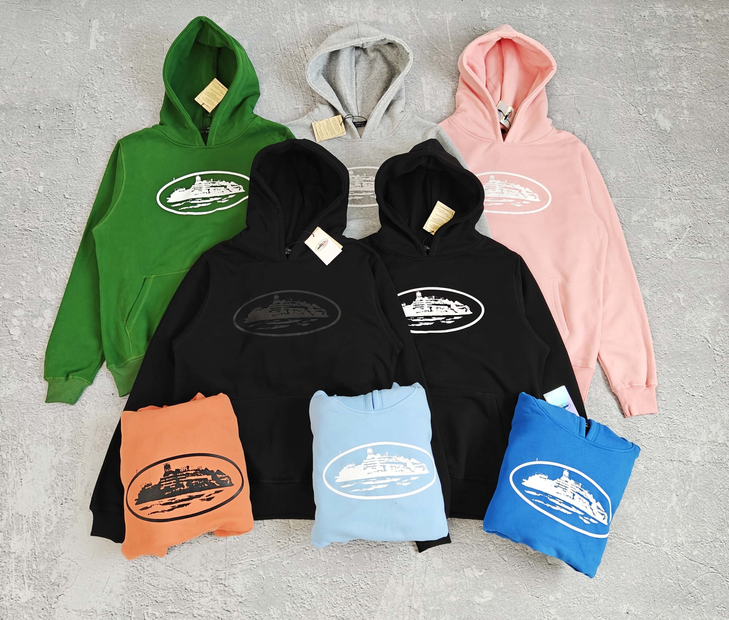 1to1reps Hoodies/Sweaters fashion reps product 8色胸前印花连帽卫衣 - 饿 52874
