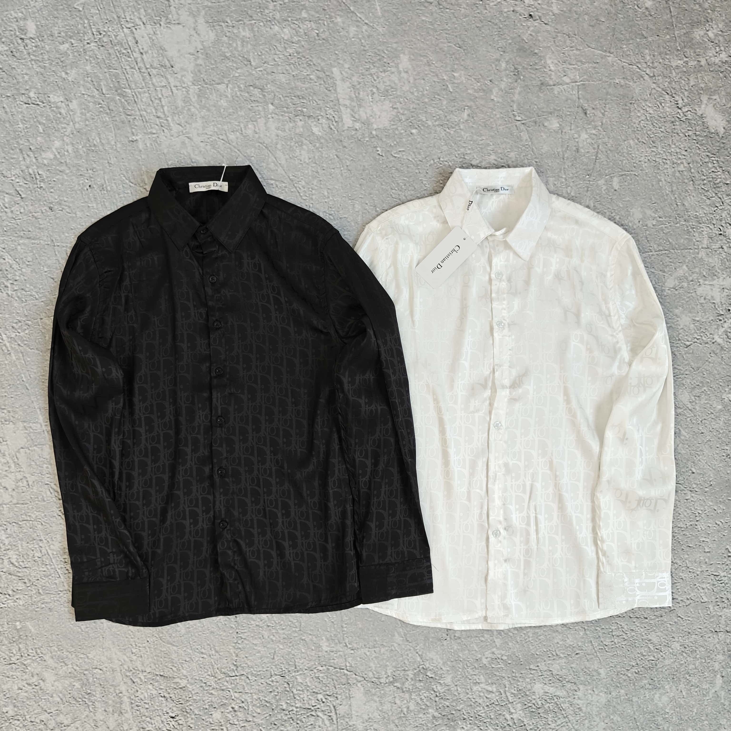 1to1reps Hoodies/Sweaters fashion reps product 黑白两色满印长袖衬衫 - 滴 52886