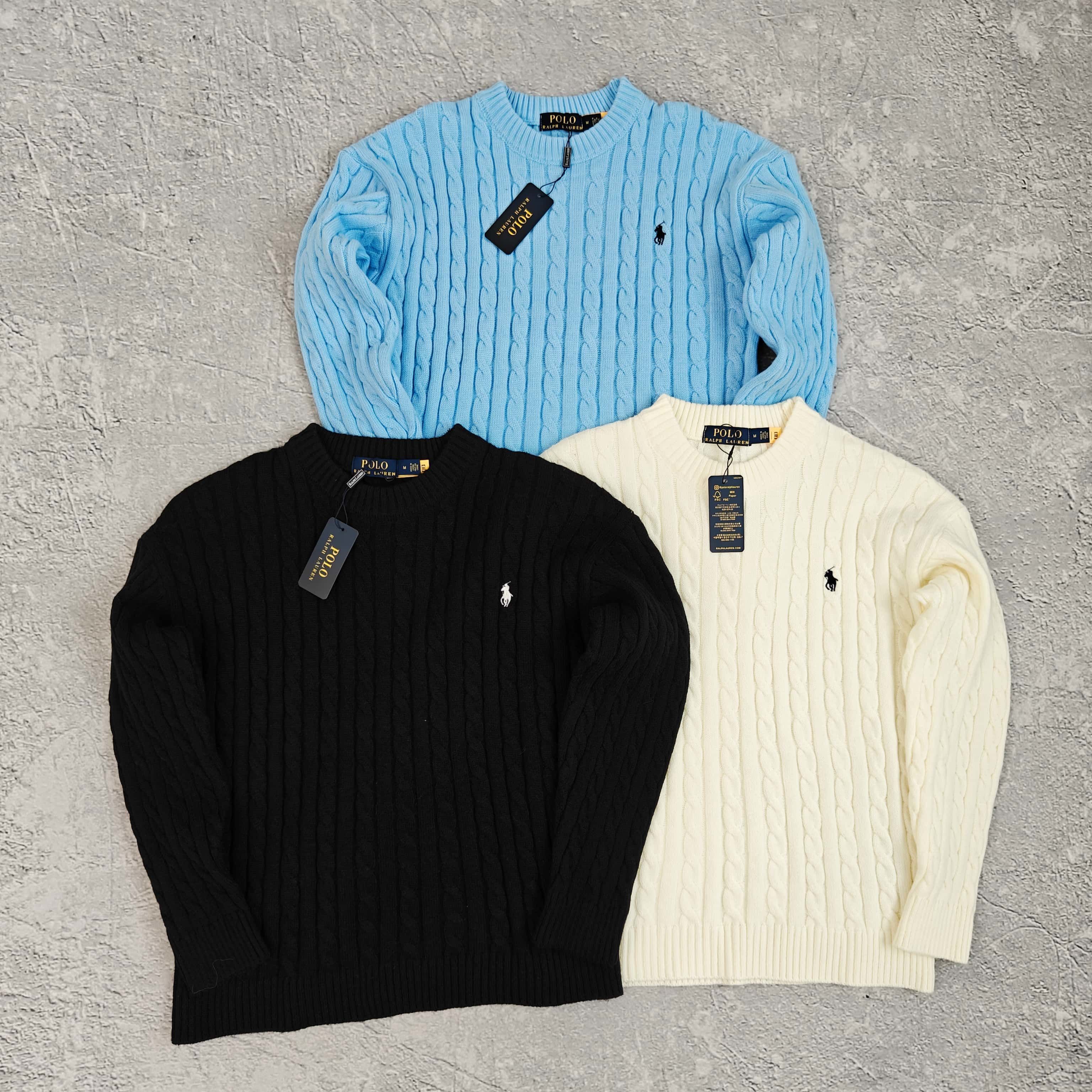 1to1reps Hoodies/Sweaters fashion reps product 三色圆领毛衣-拉 528964