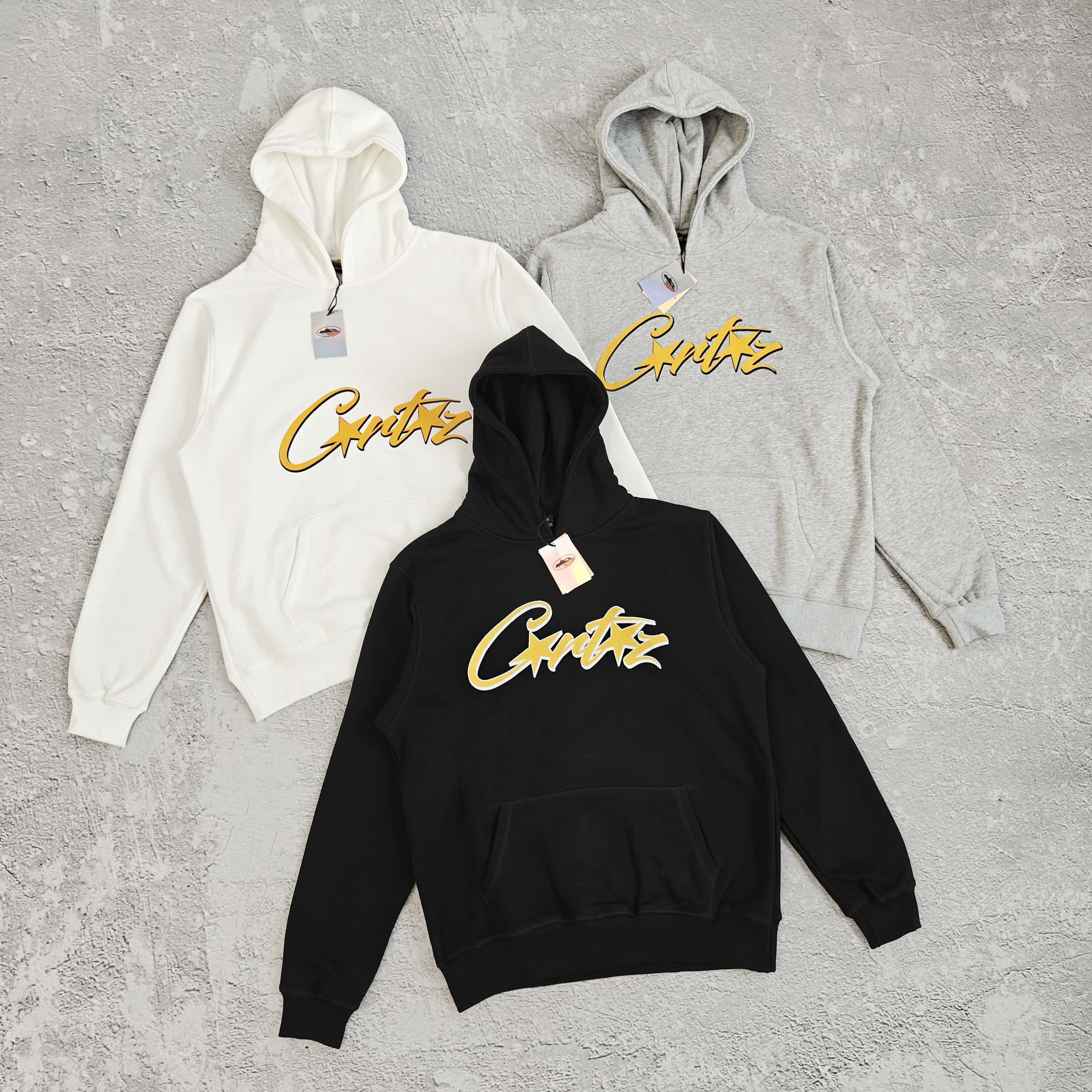 1to1reps Hoodies/Sweaters fashion reps product 三色印花连帽卫衣 - 饿 528761 