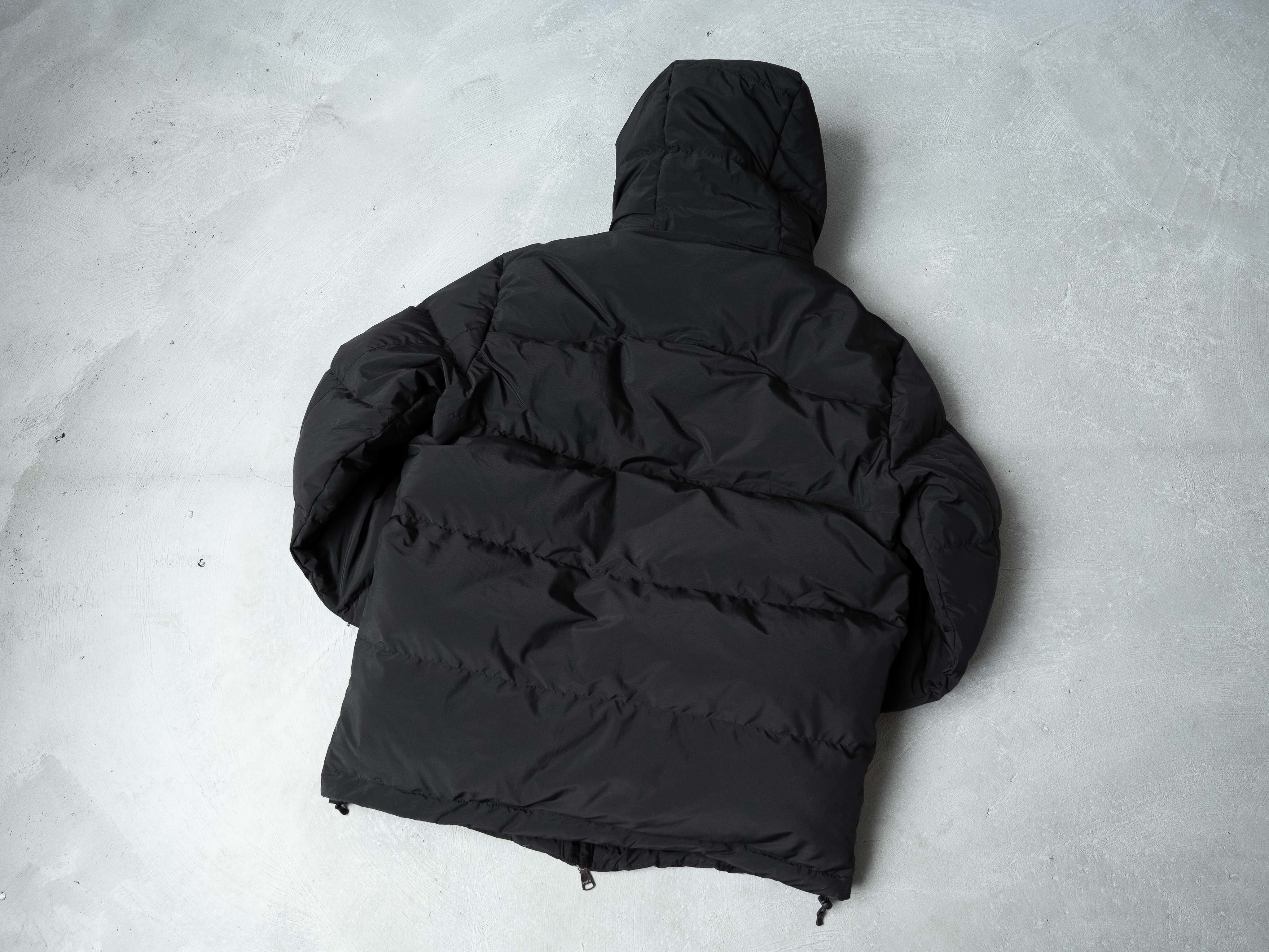 哑光面连帽羽绒服-拉 528015
