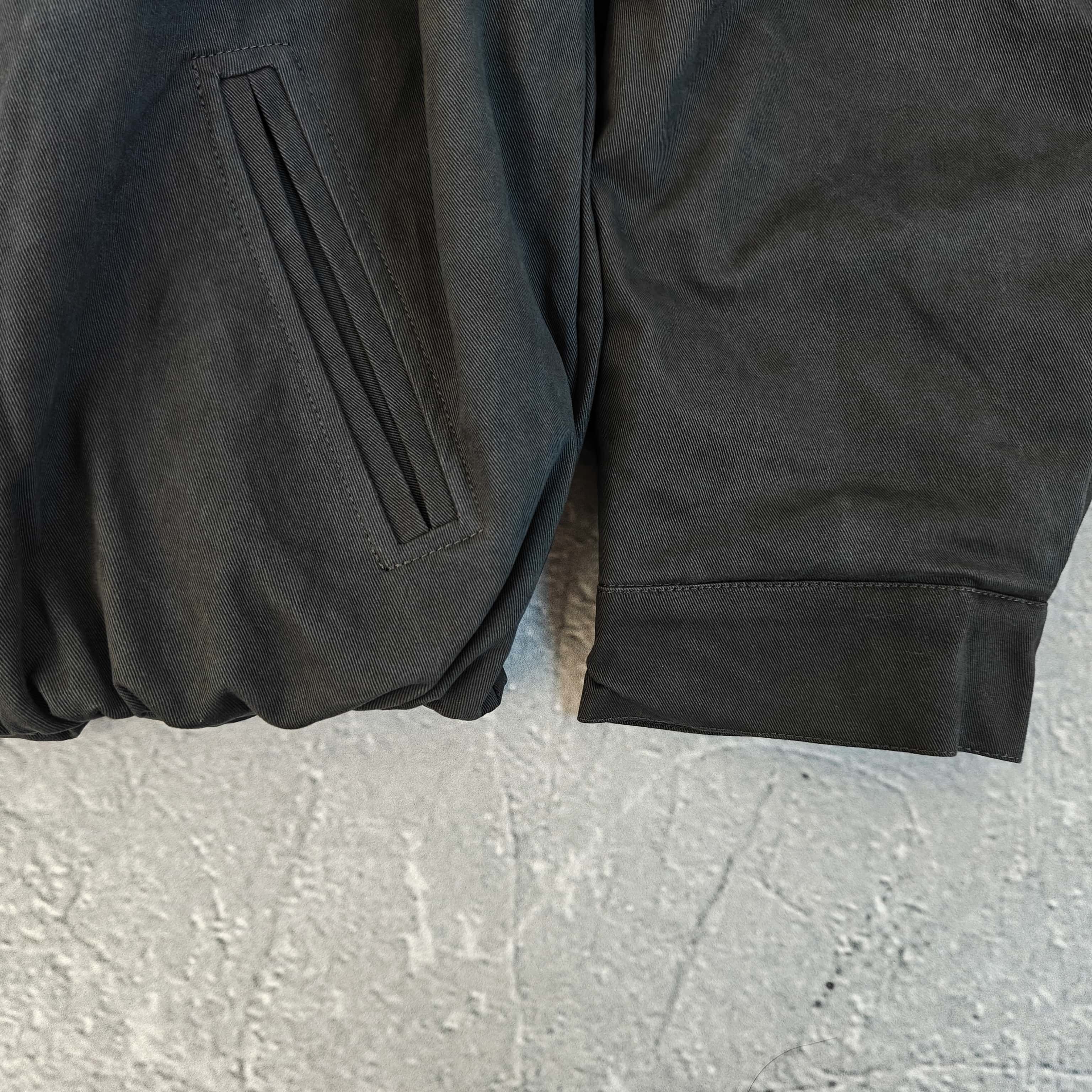 黑色皮领徽标飞行夹克棉服外套-希 5281029 