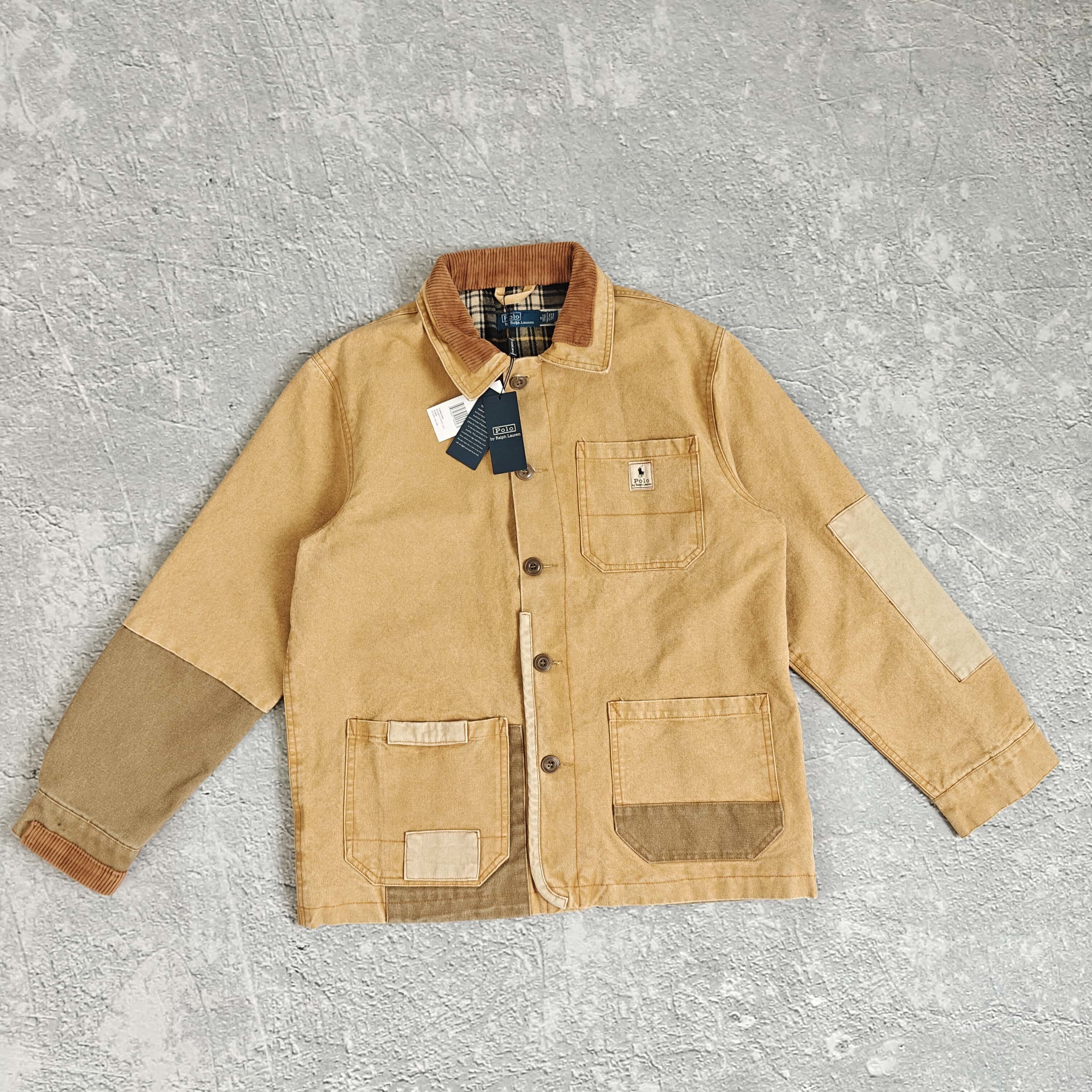 卡其色工装夹克-拉 528178