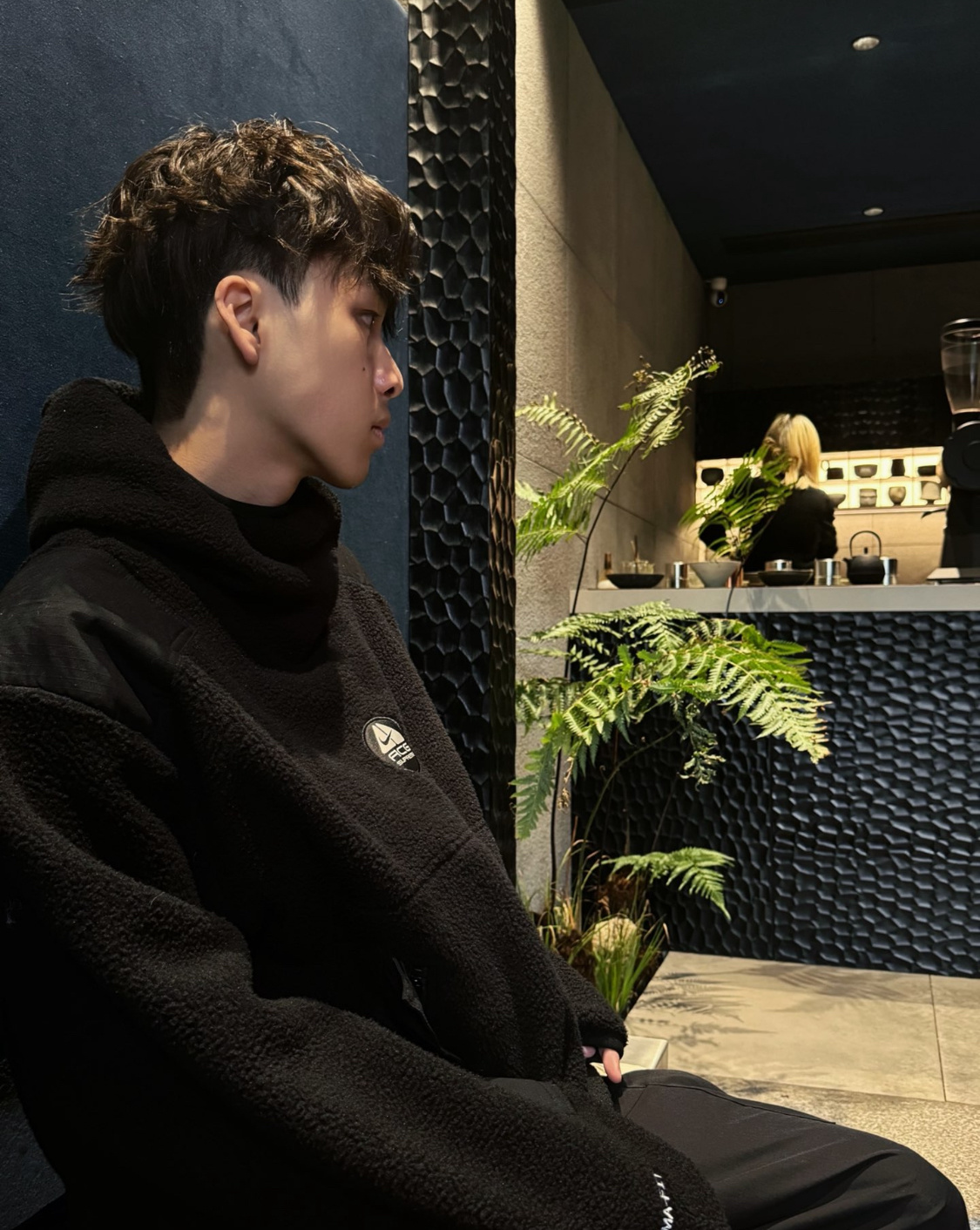 连帽羊羔毛外套-各 528021