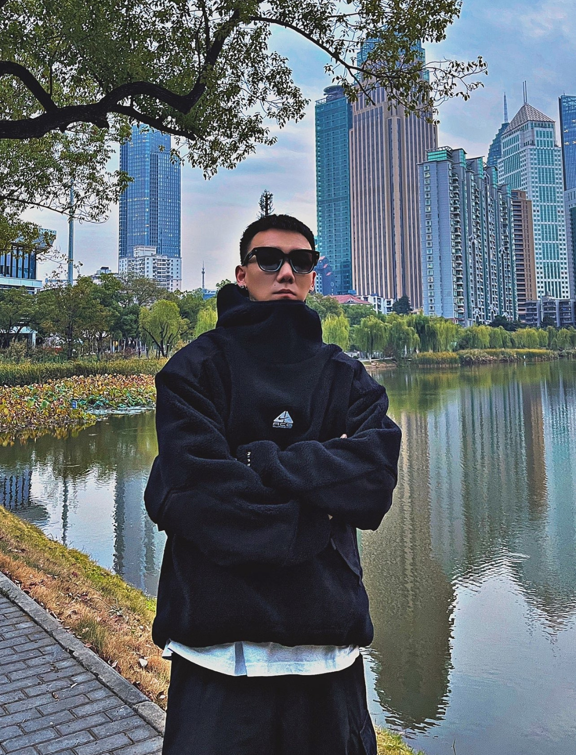 连帽羊羔毛外套-各 528021