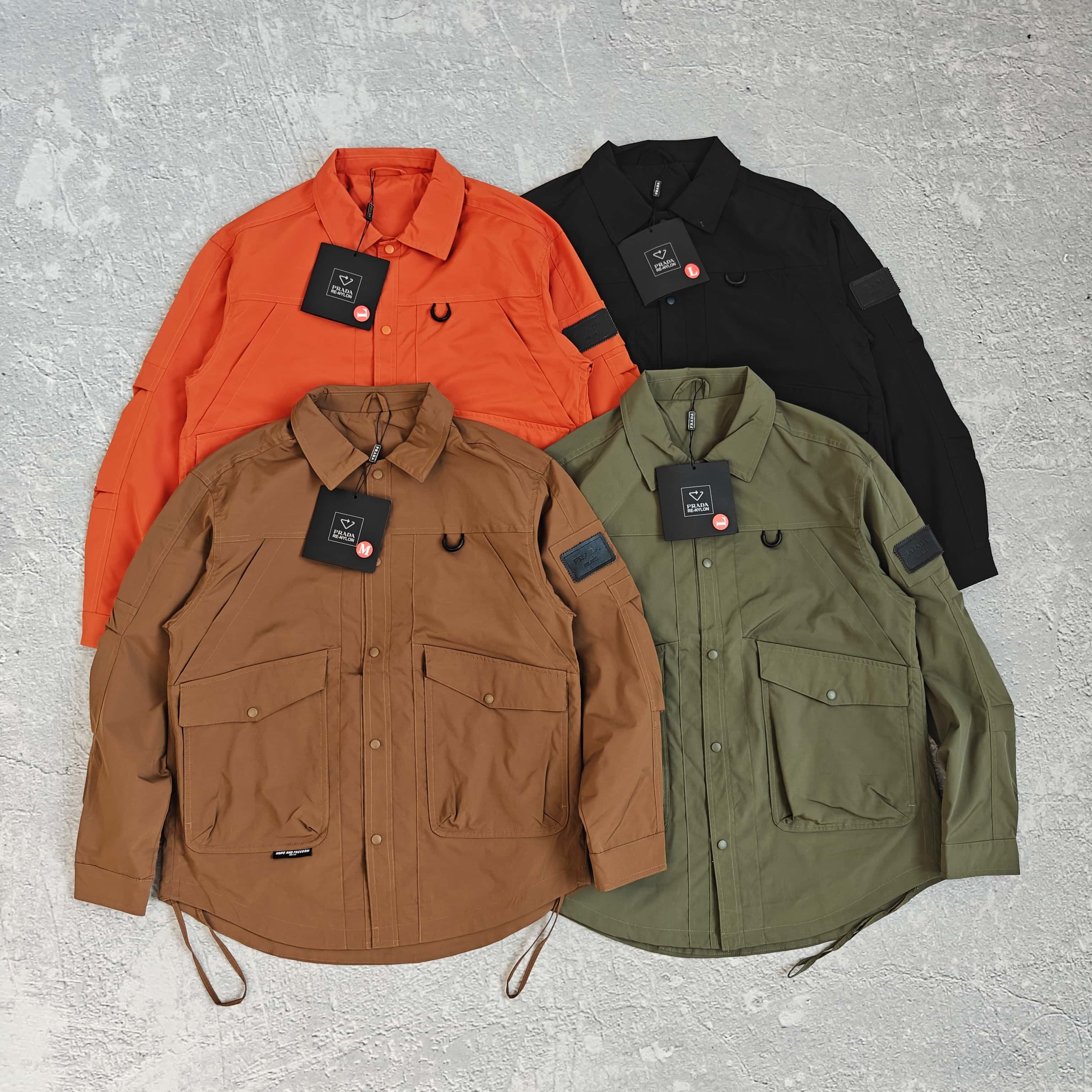 1to1reps Jackets fashion reps product 四色工装拉链夹克-达 528993