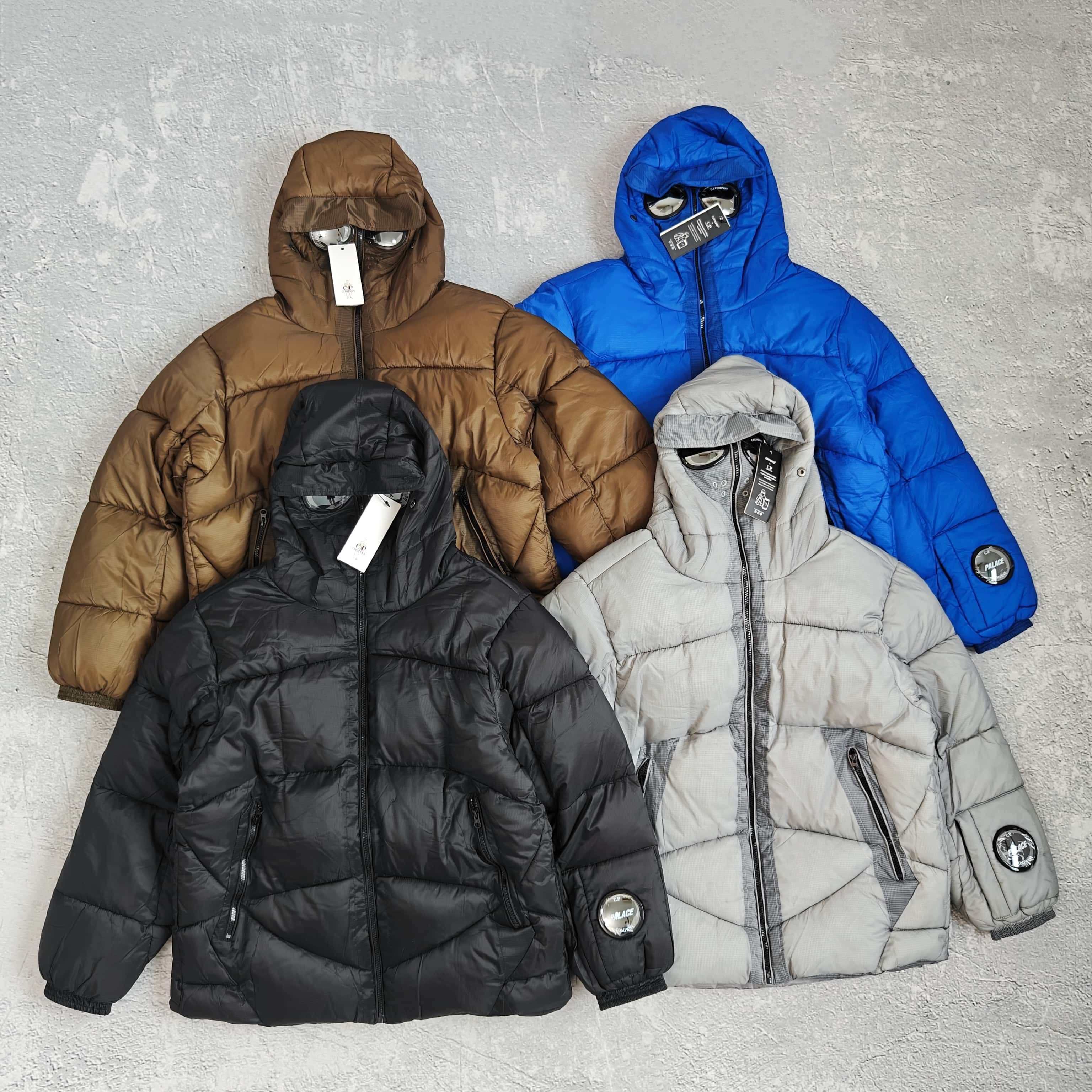 1to1reps Jackets fashion reps product 四色眼镜连帽棉服夹克-皮 528911