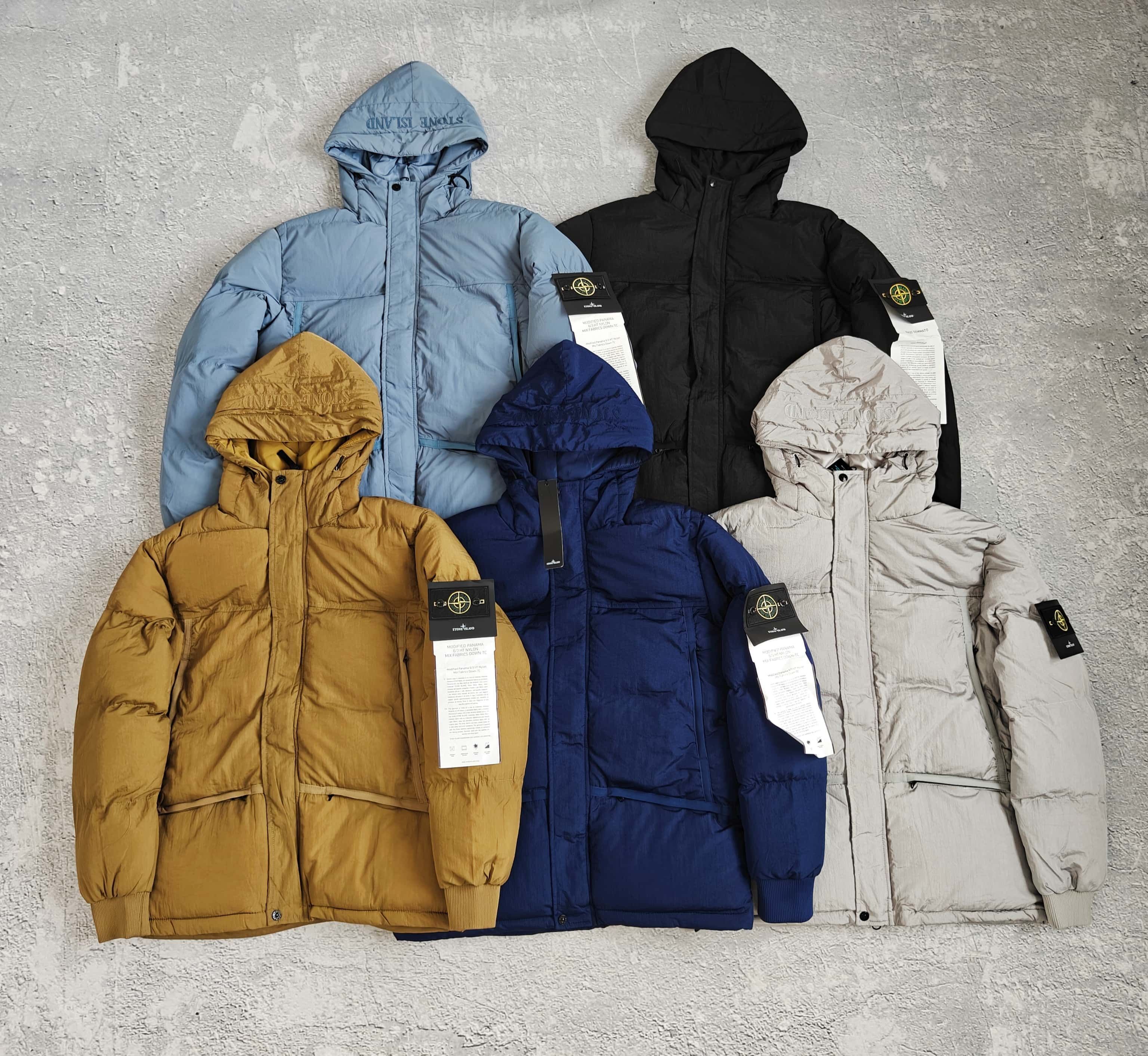 1to1reps Jackets fashion reps product 五色连帽袖标棉服夹克-石 5281010