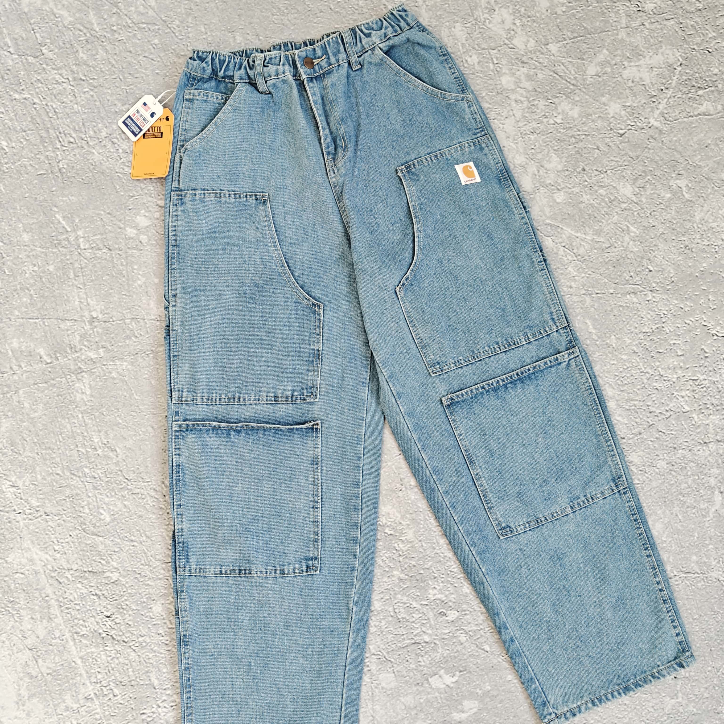 1to1reps Pants/Shorts fashion reps product 蓝色多口袋工装裤 - 卡 528417（