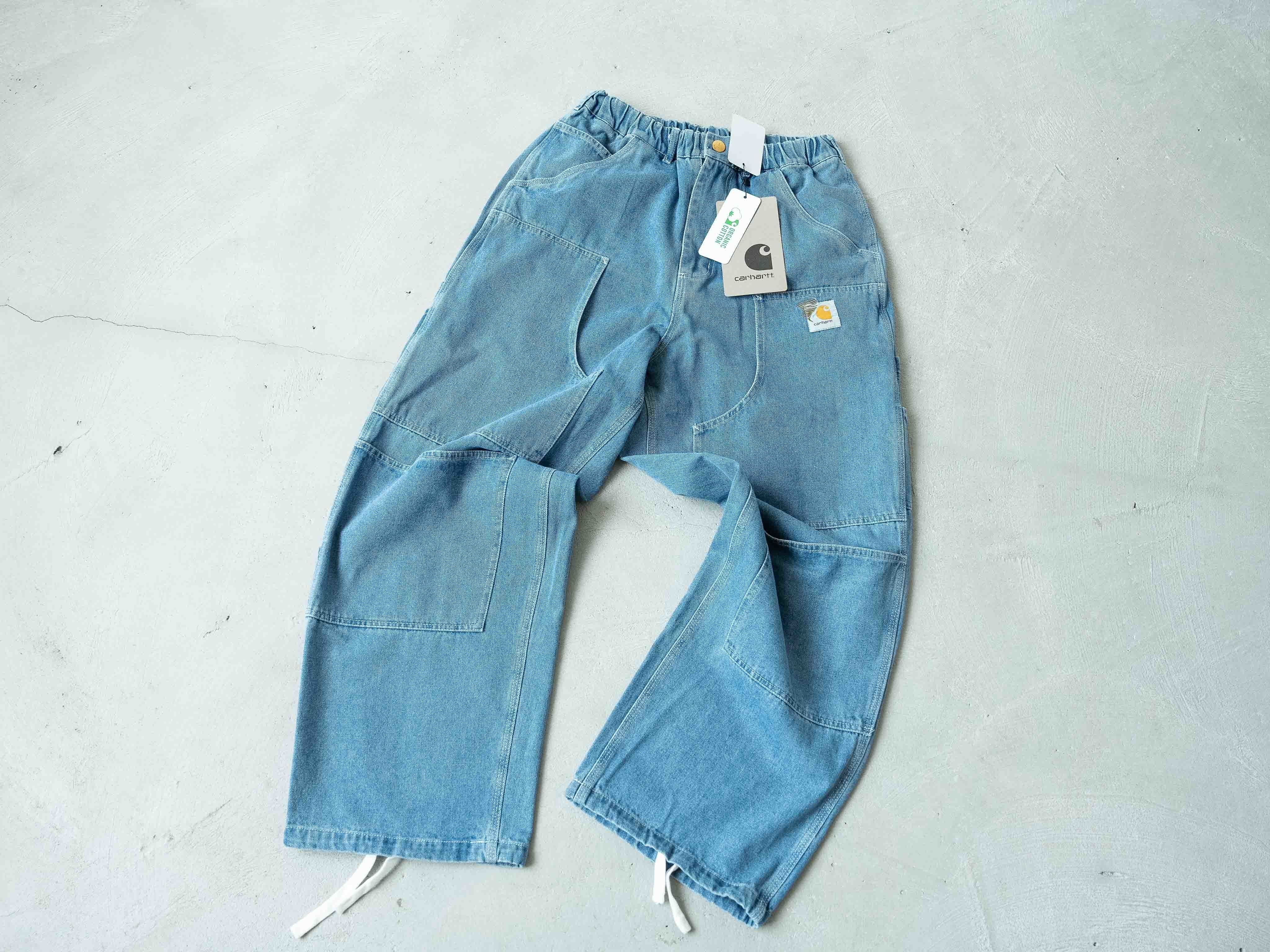 阔腿工装牛仔裤-卡  528075