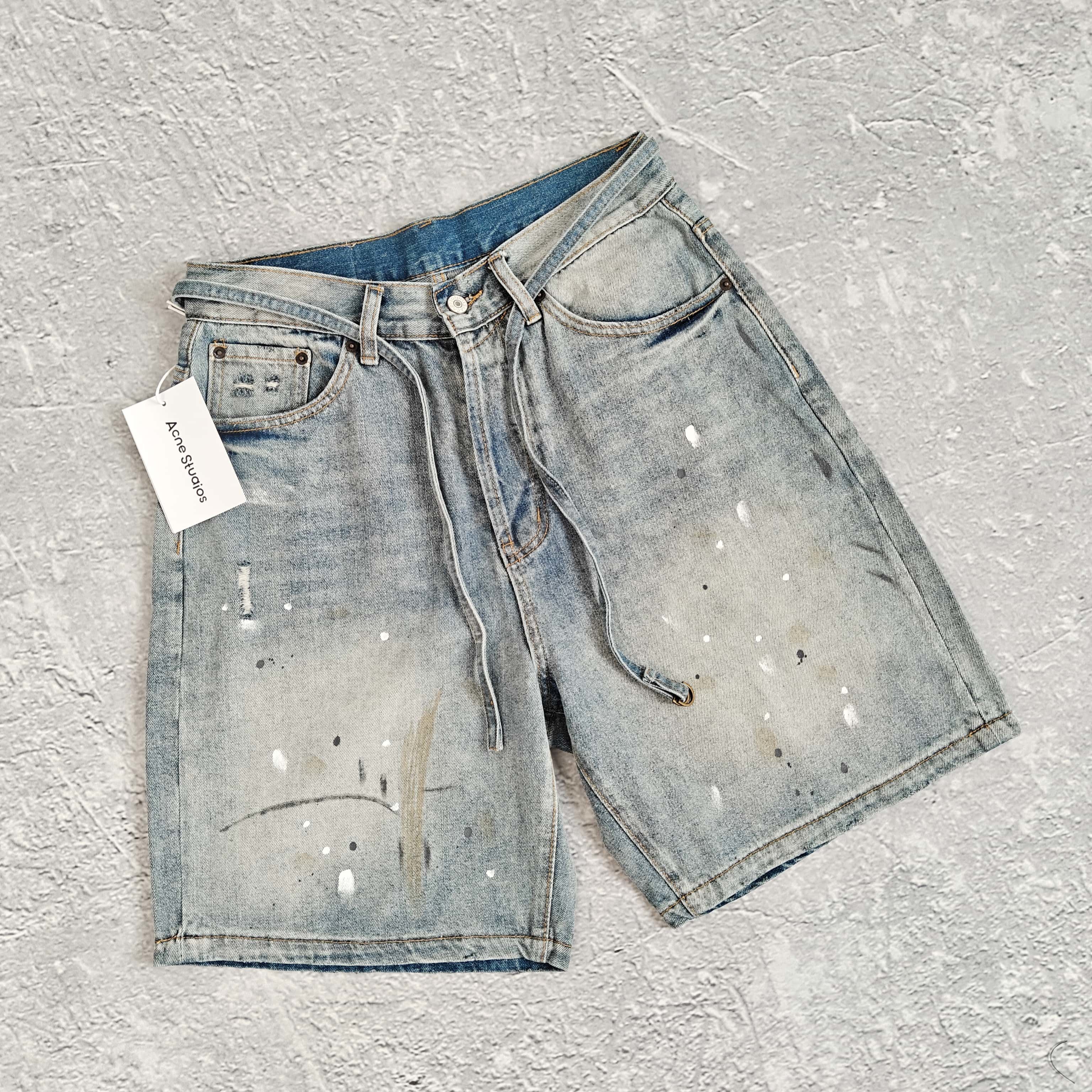 1to1reps Pants/Shorts fashion reps product 泼墨水洗做旧牛仔短裤 - 希 52838