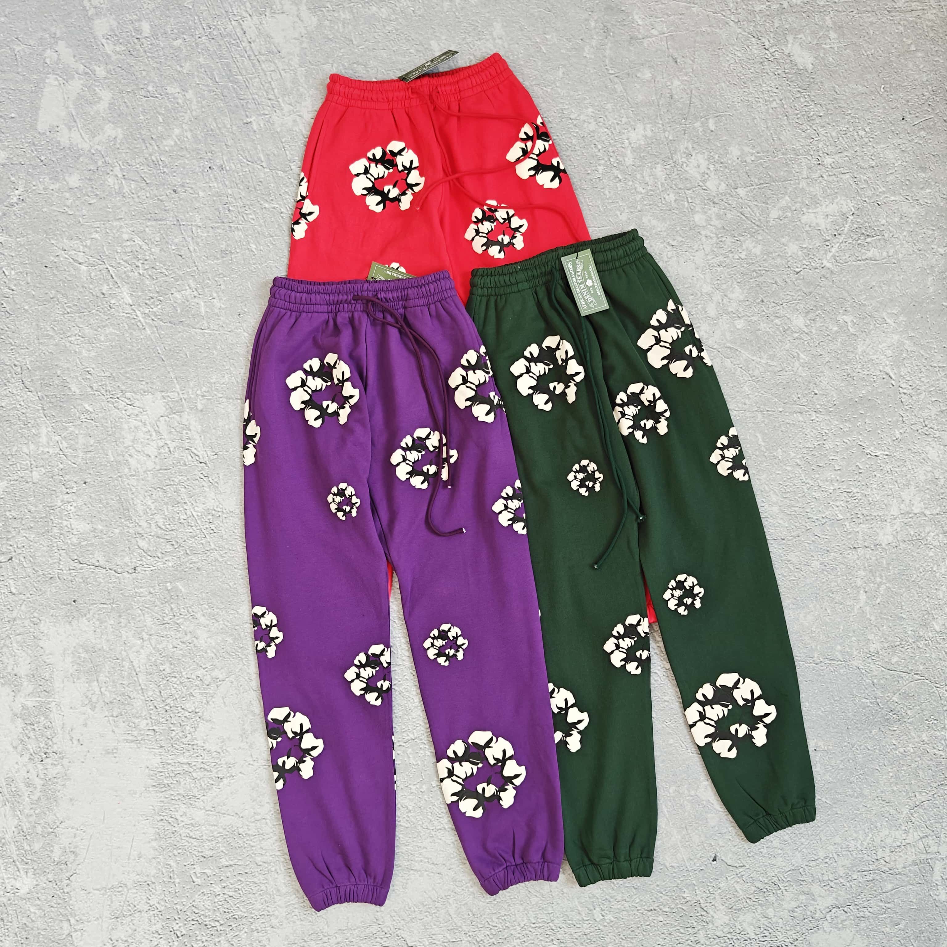 1to1reps Pants/Shorts fashion reps product 三色小花印花卫裤 - 花 528725 
