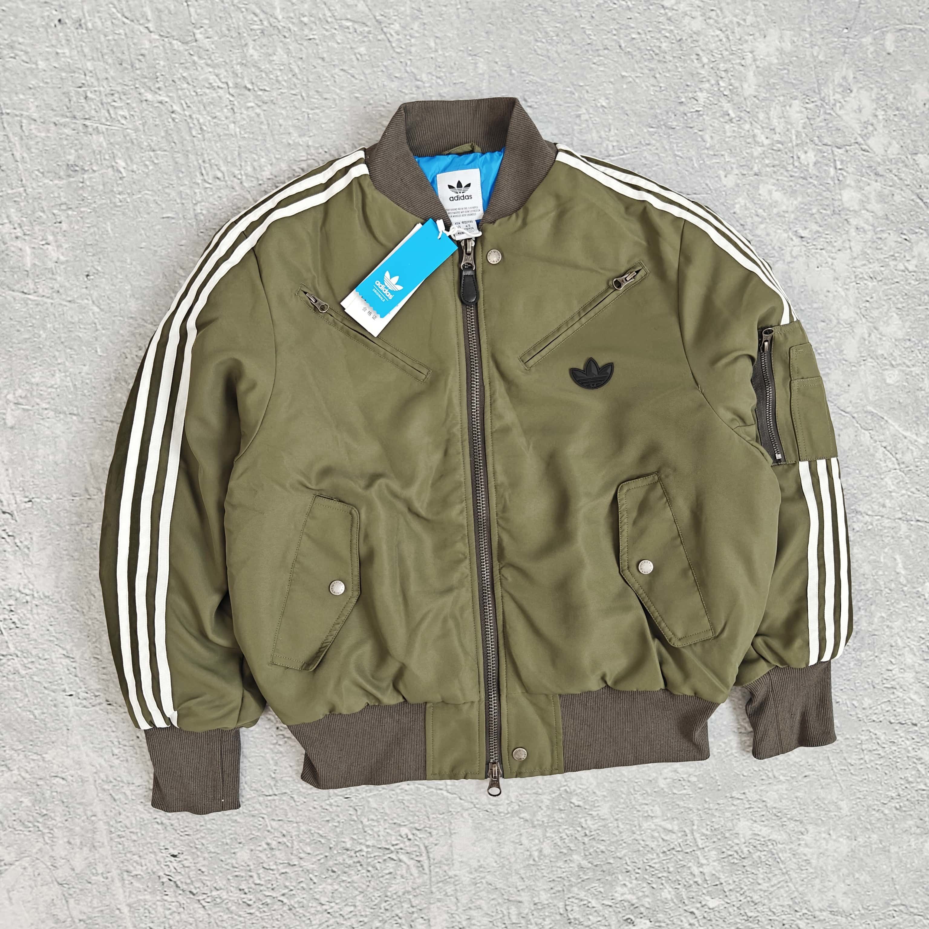 两色胸前小标拉链棉服夹克外套 - 滴 528785（YQ）