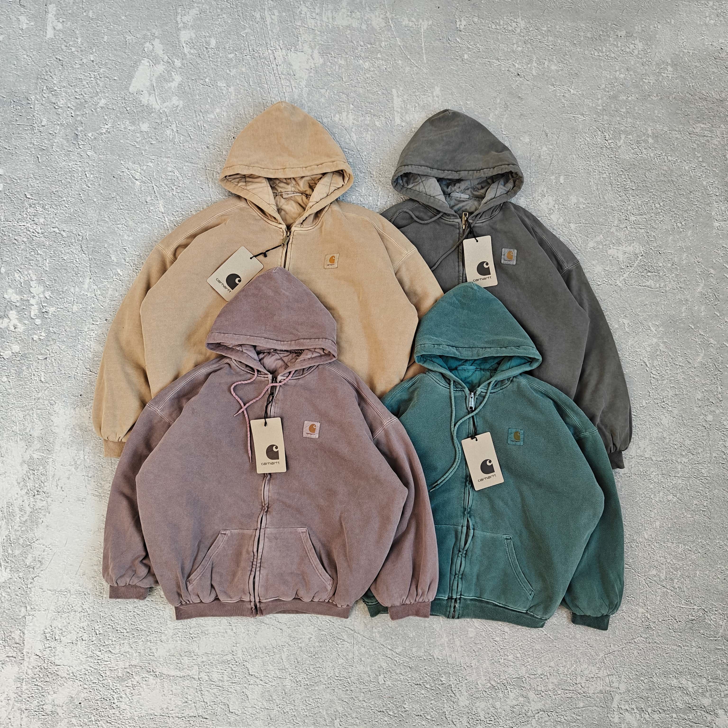 1to1reps Jackets fashion reps product 四色连帽棉服夹克-卡 5281057