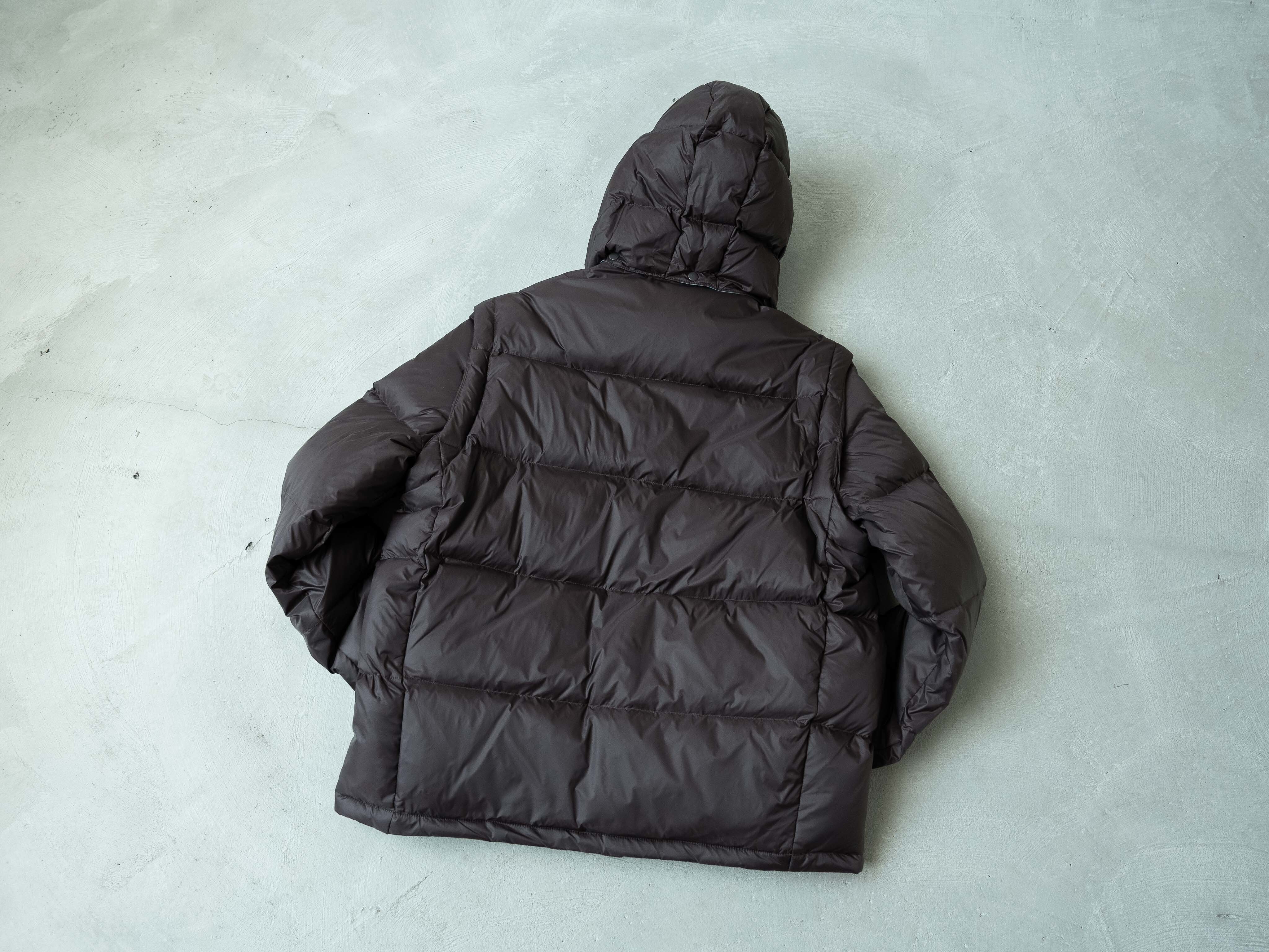 两色连帽羽绒服-孟 886002