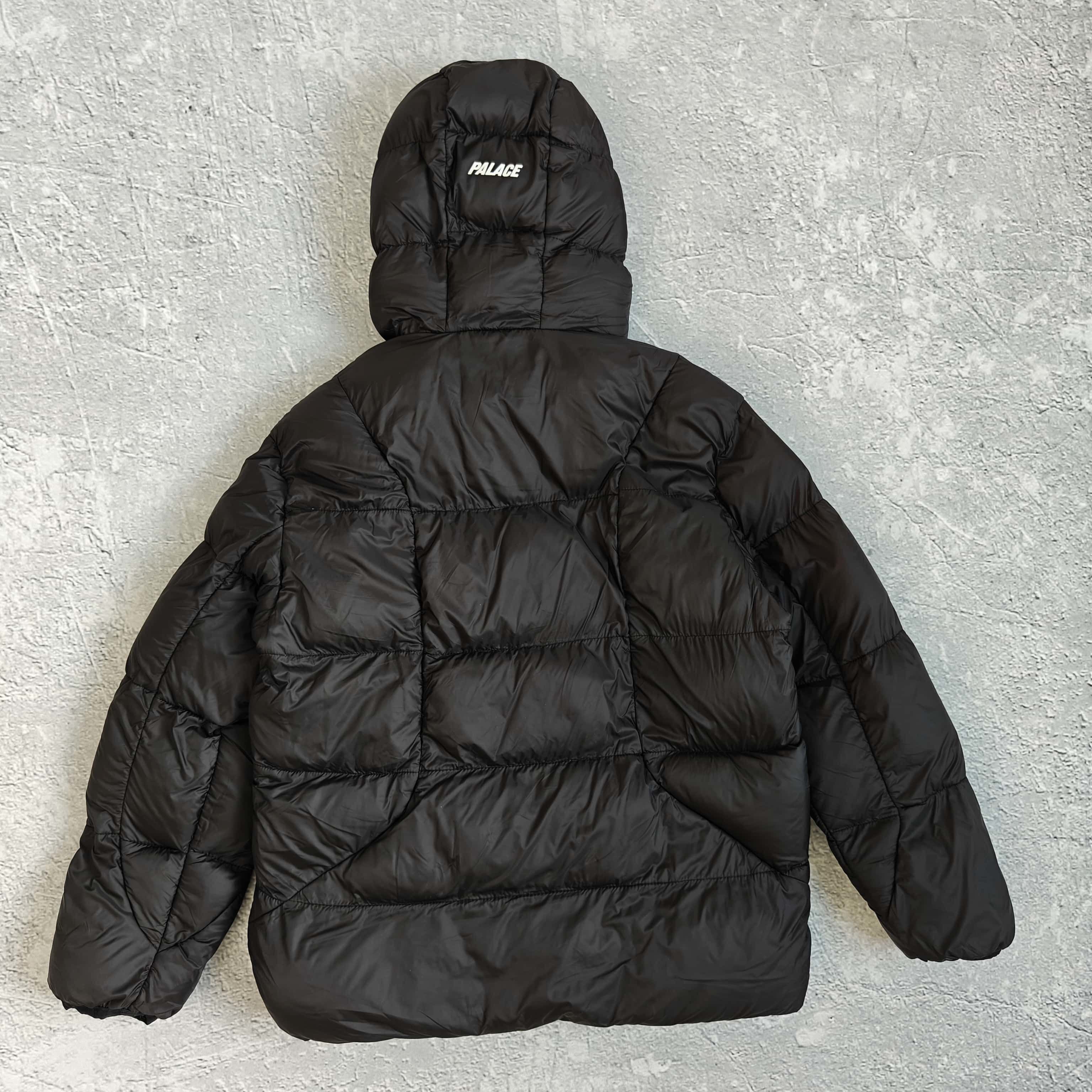 黑色连帽哑光棉服-佩 528900