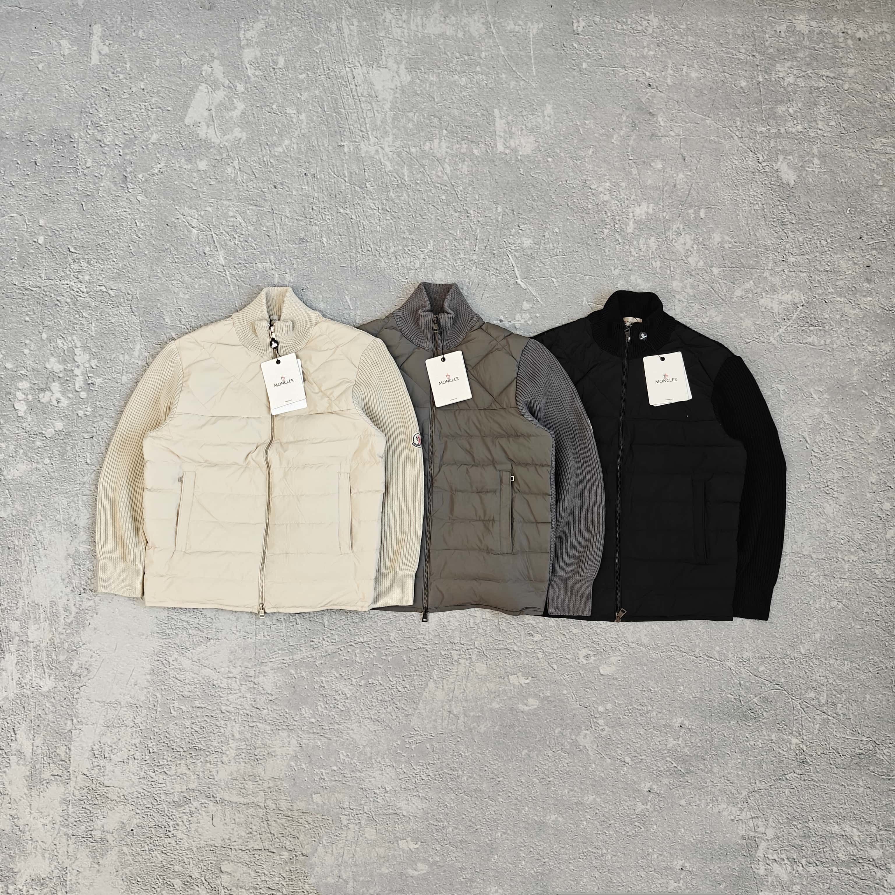 1to1reps Jackets fashion reps product 三色圆领毛线羽绒服-梦 5281069