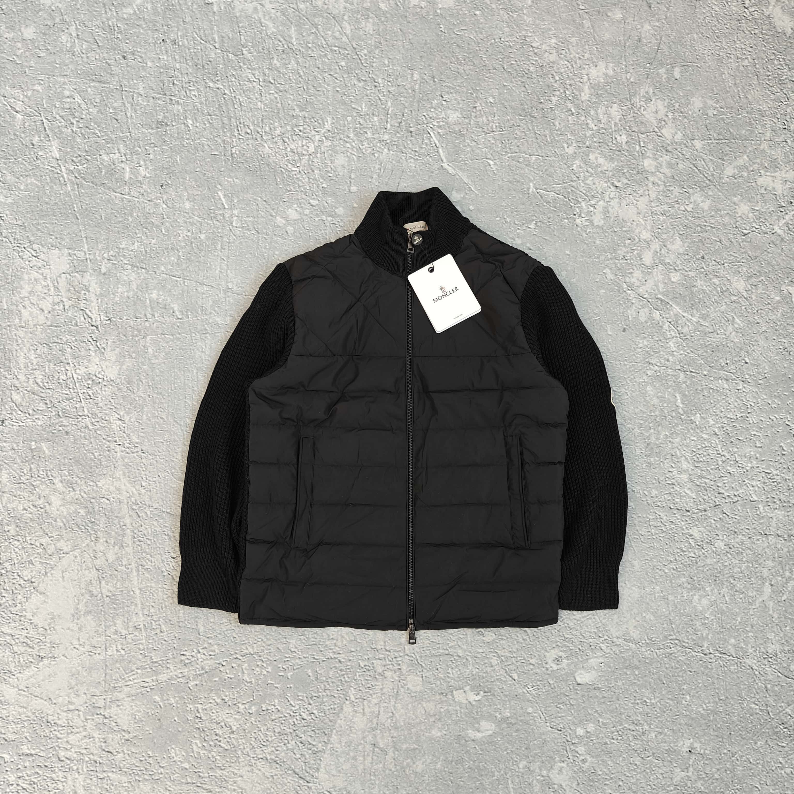 三色圆领毛线羽绒服-梦 5281069